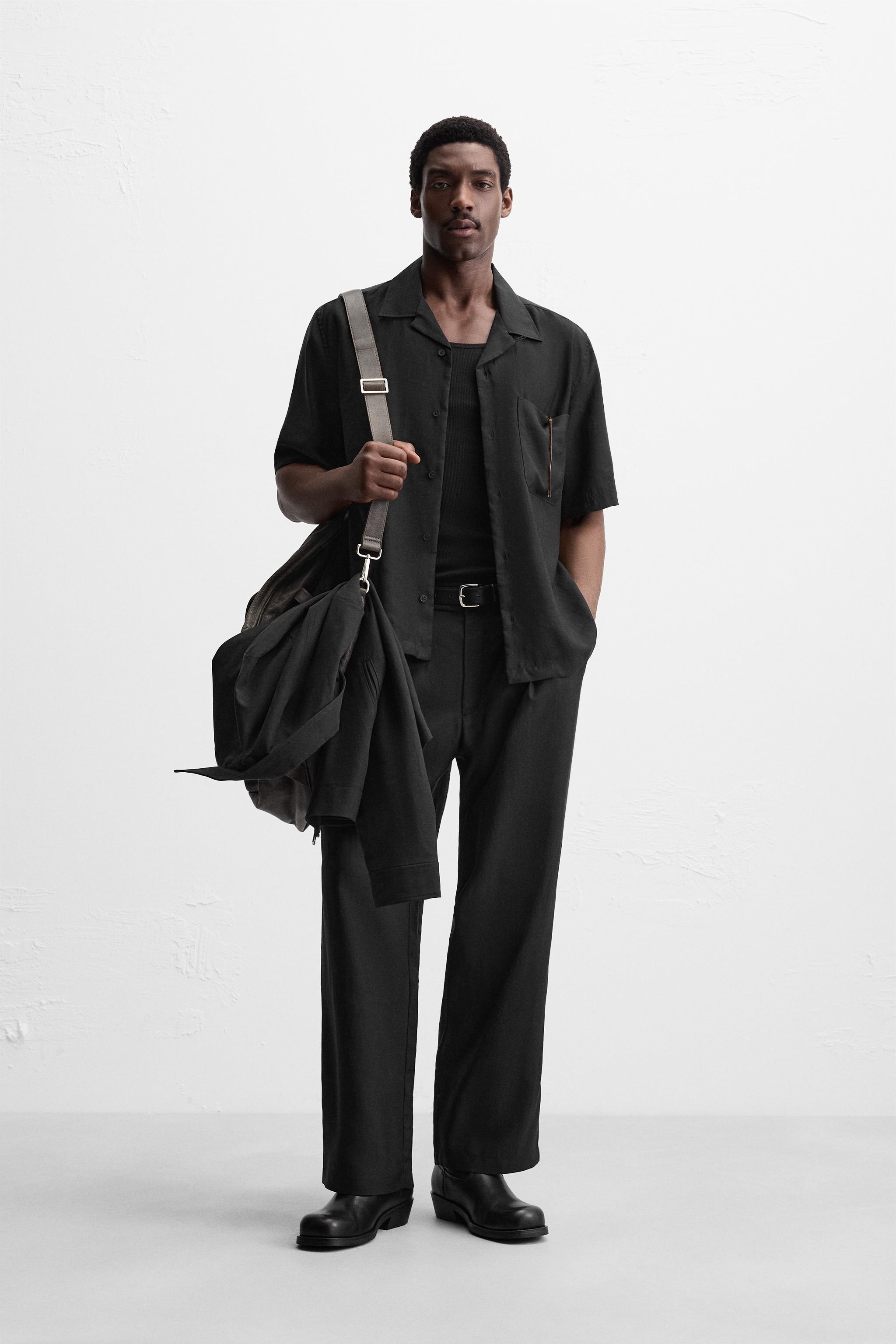 RELAXED FIT FLOWY SHIRT