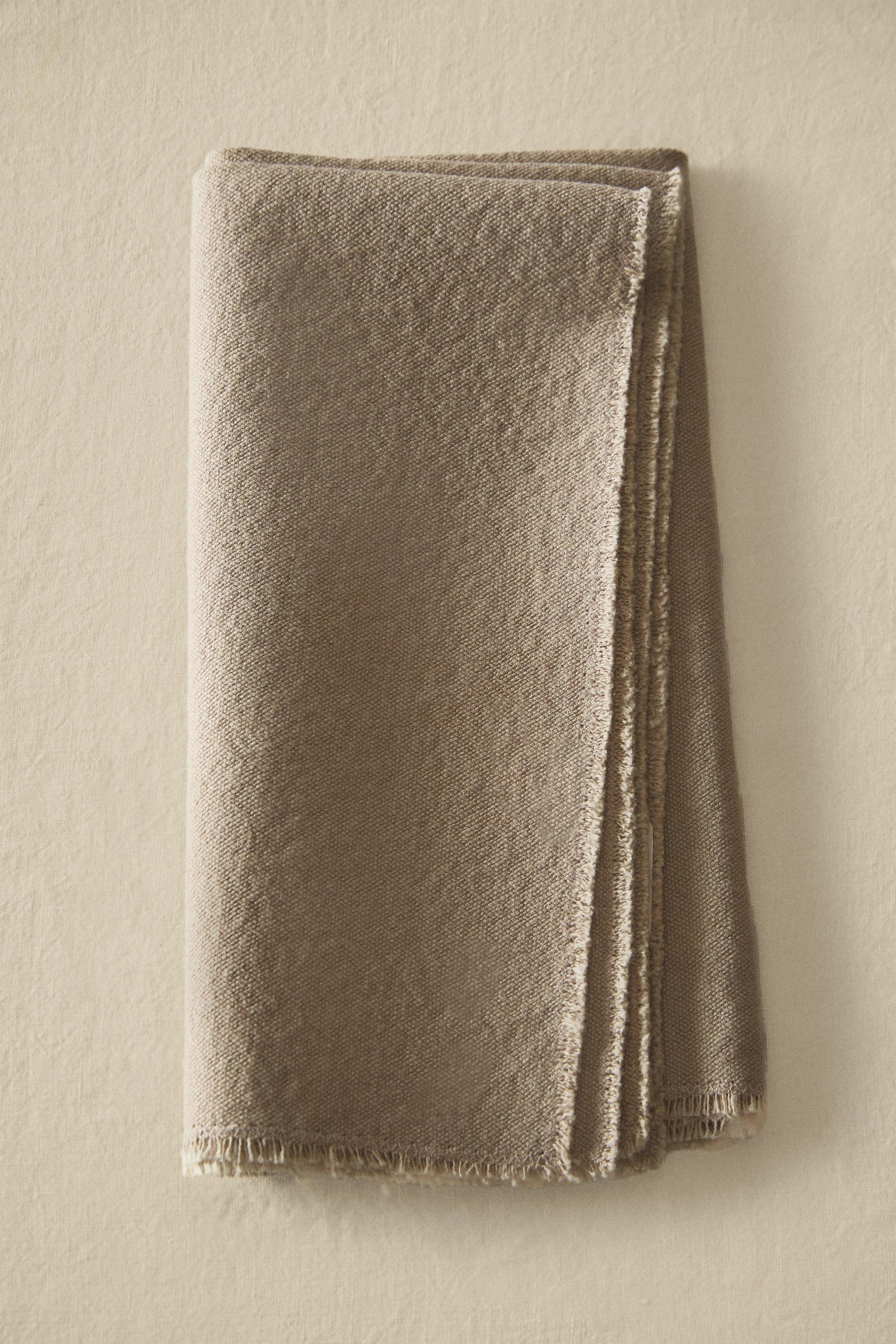 SET OF WASHED COTTON NAPKINS (SET OF 2)