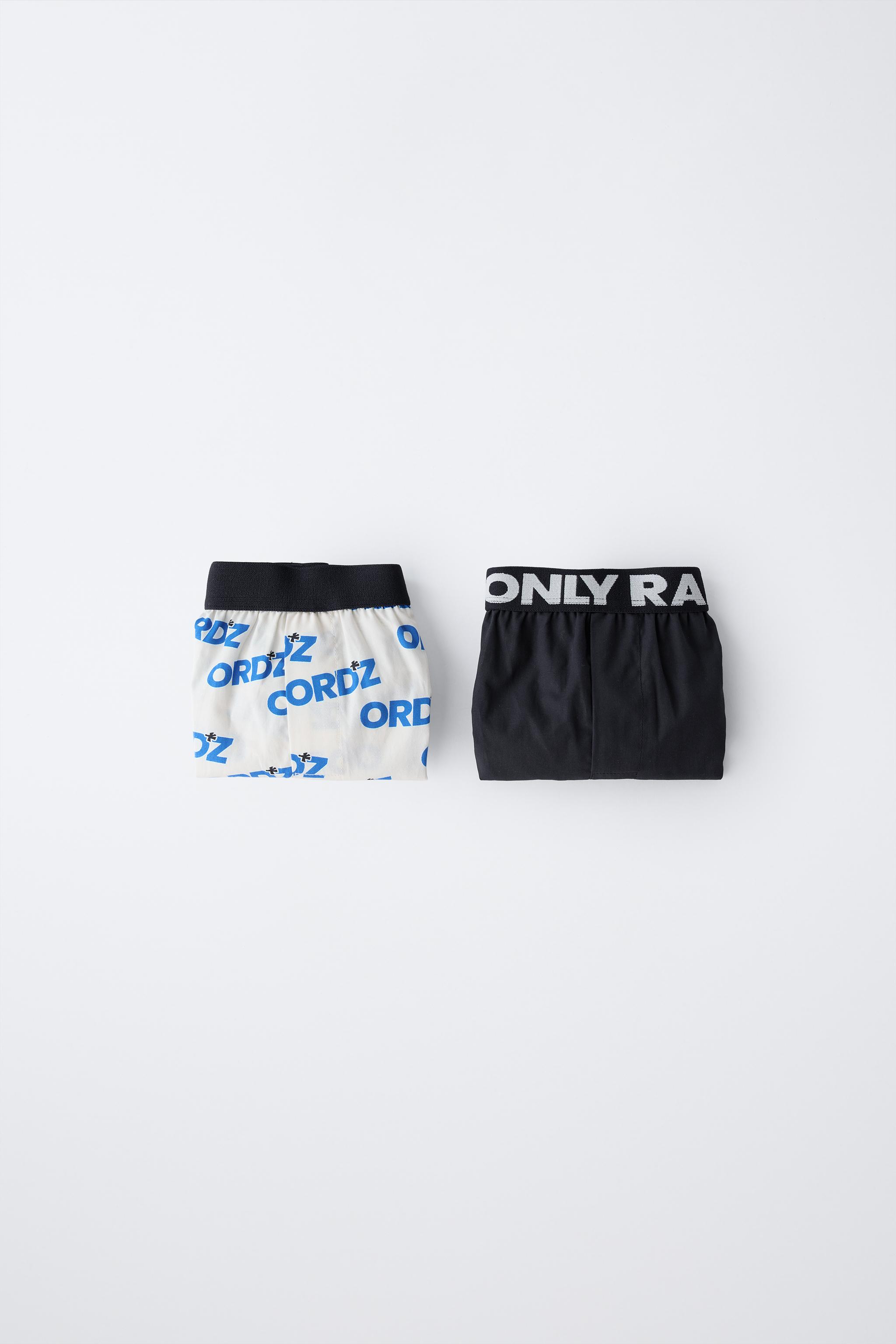 AGES 8-14 / TWO-PACK OF SKATE POPLIN BOXERS