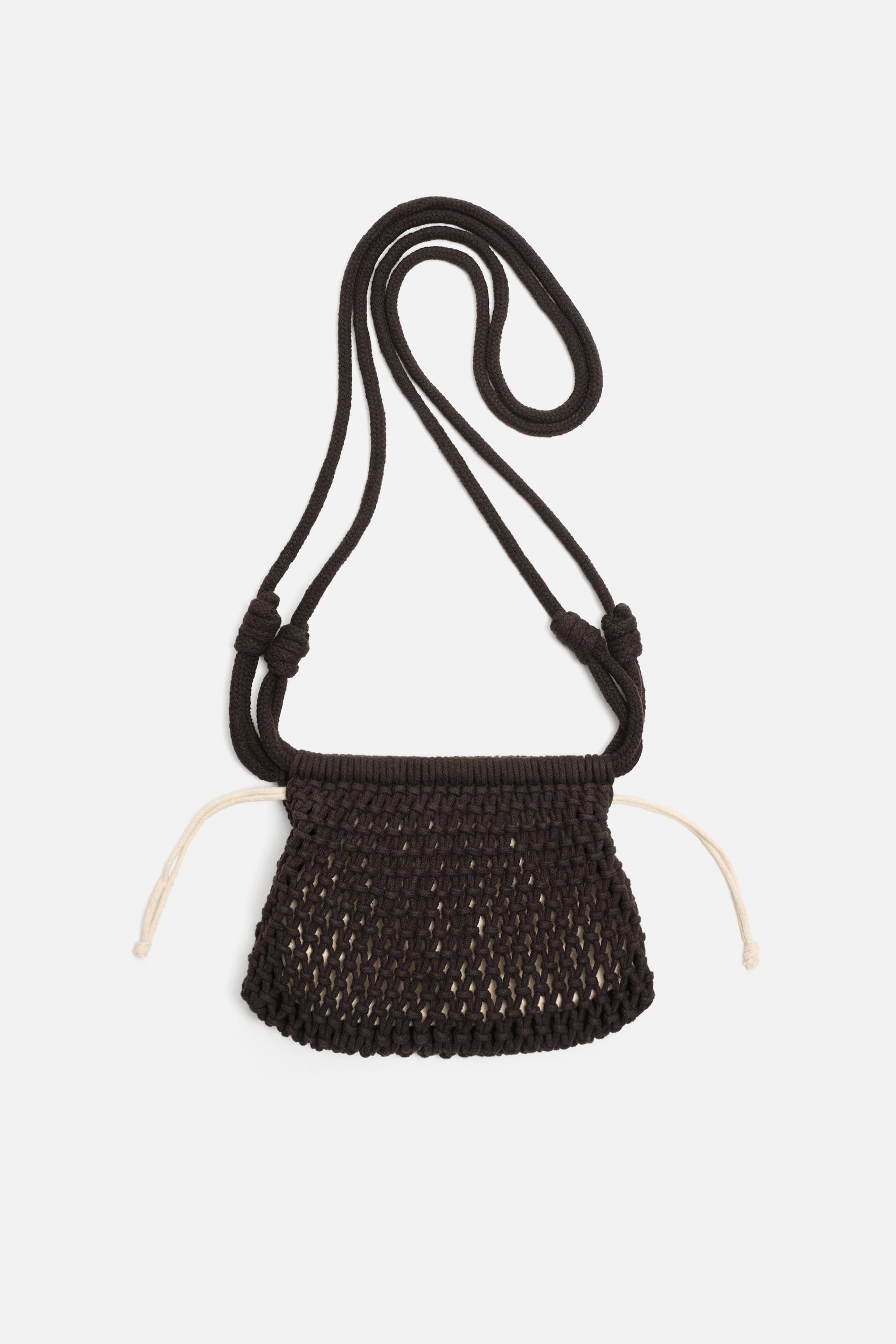 MACRAMÉ CROSSBODY BAG