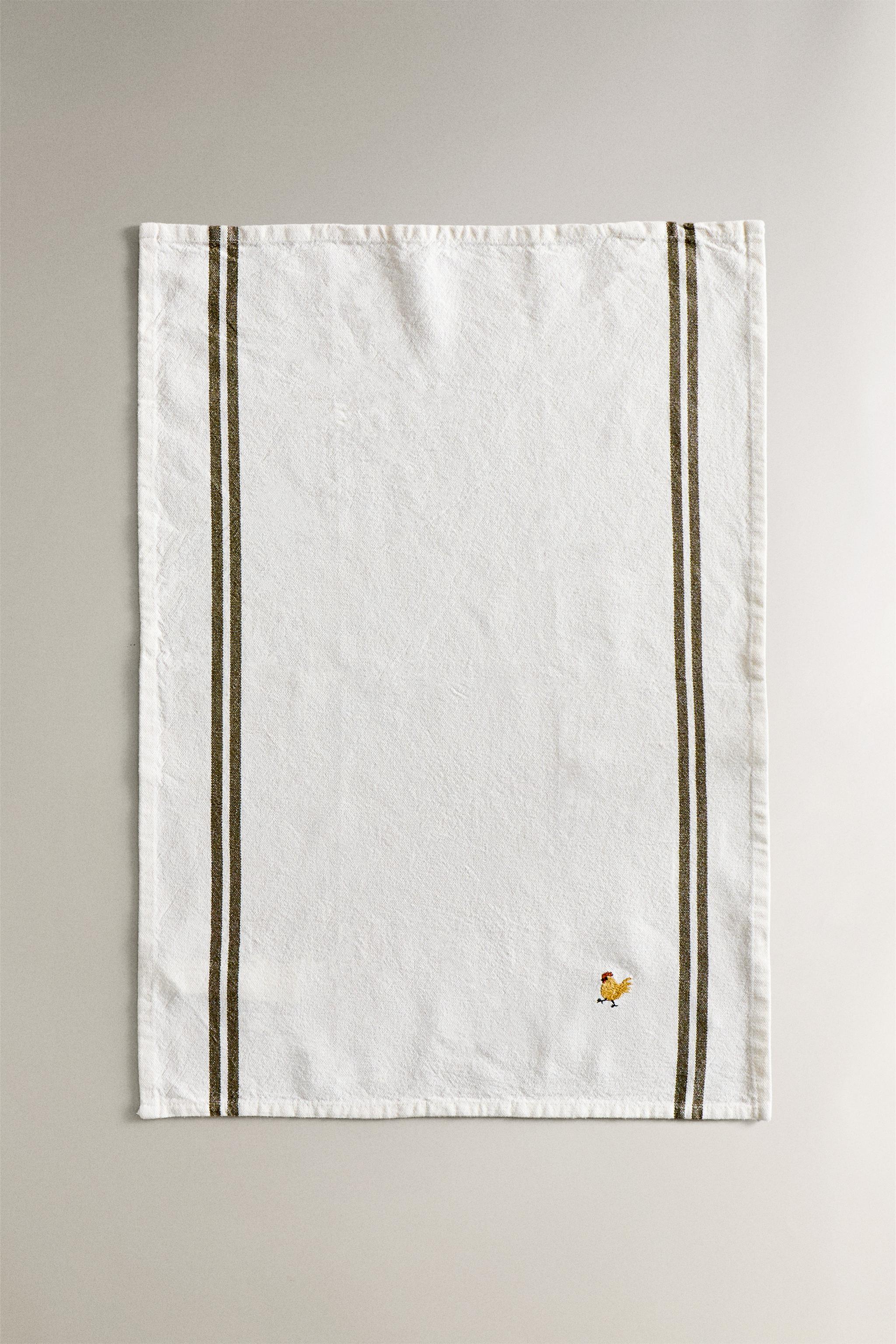 EMBROIDERED KITCHEN TOWEL