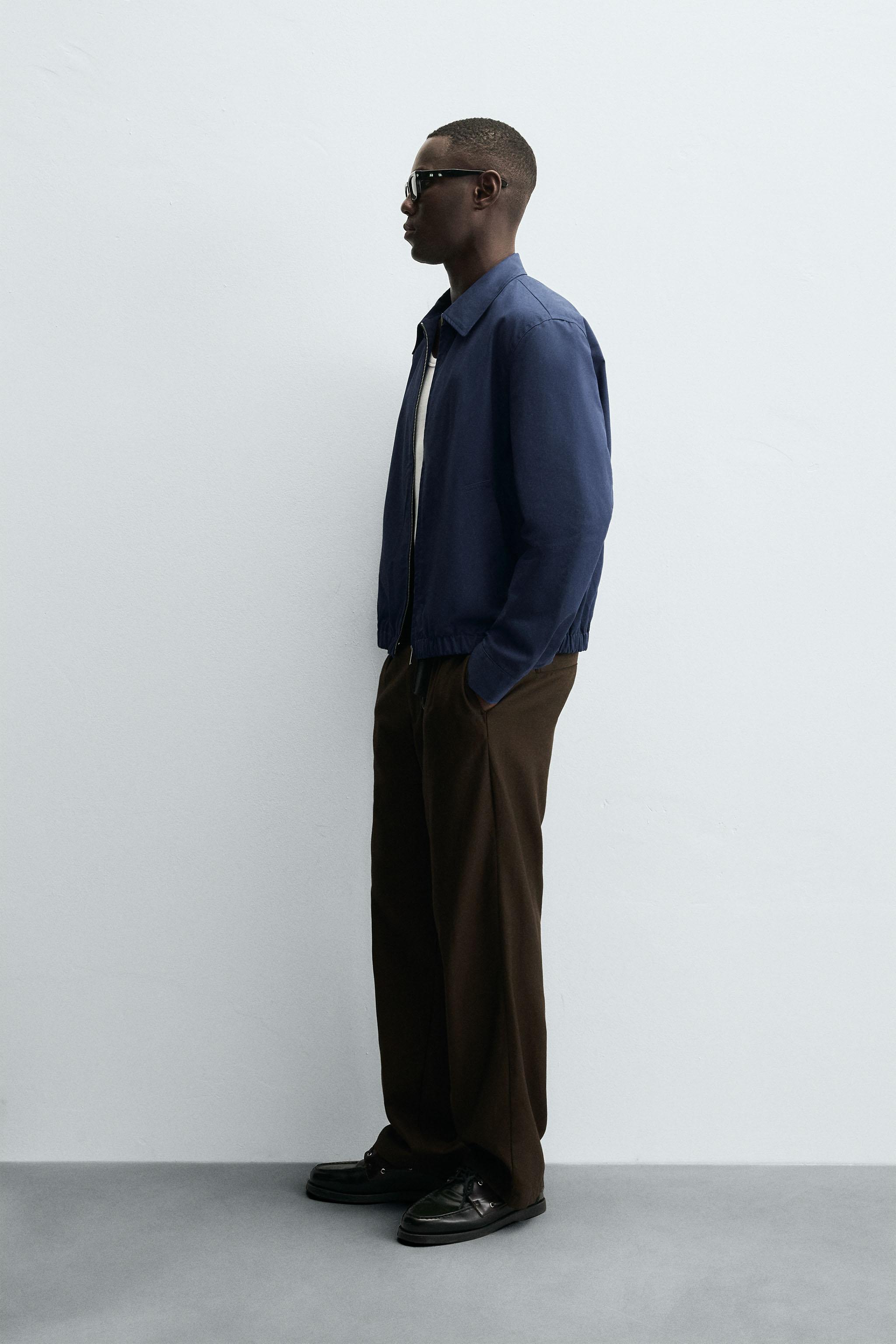 REGULAR FIT COTTON JACKET