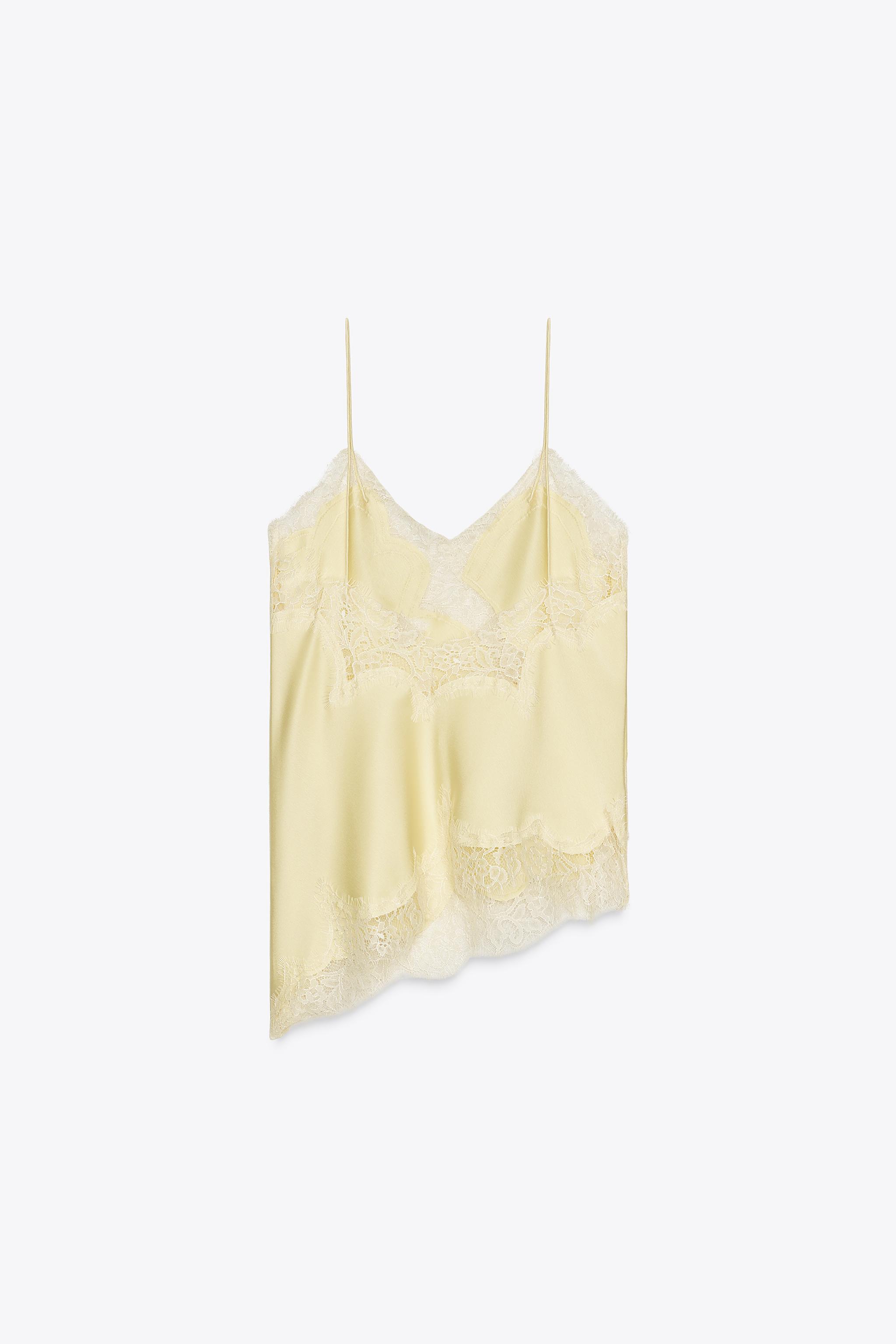 ZW COLLECTION LACE CAMISOLE TOP