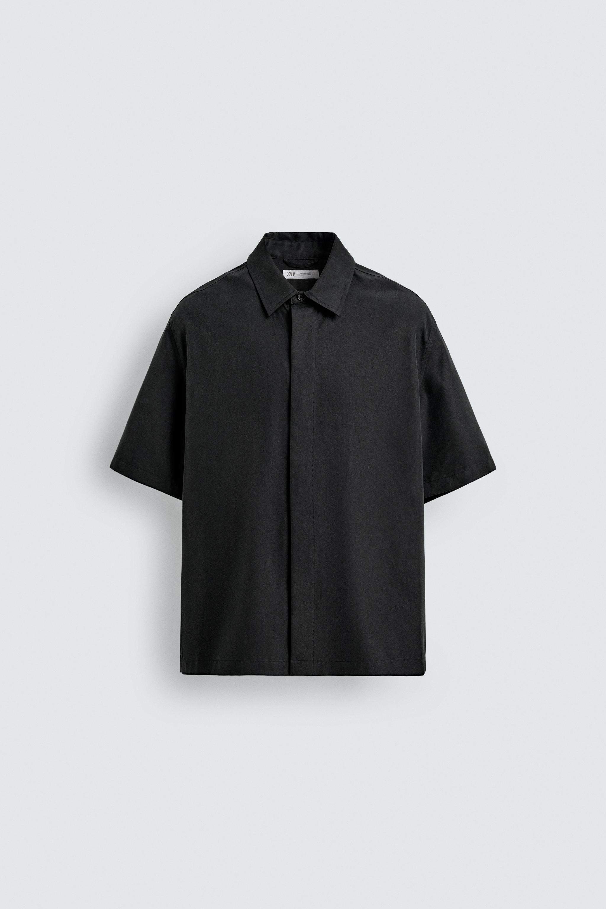 RELAXED FIT FLOWY SHIRT