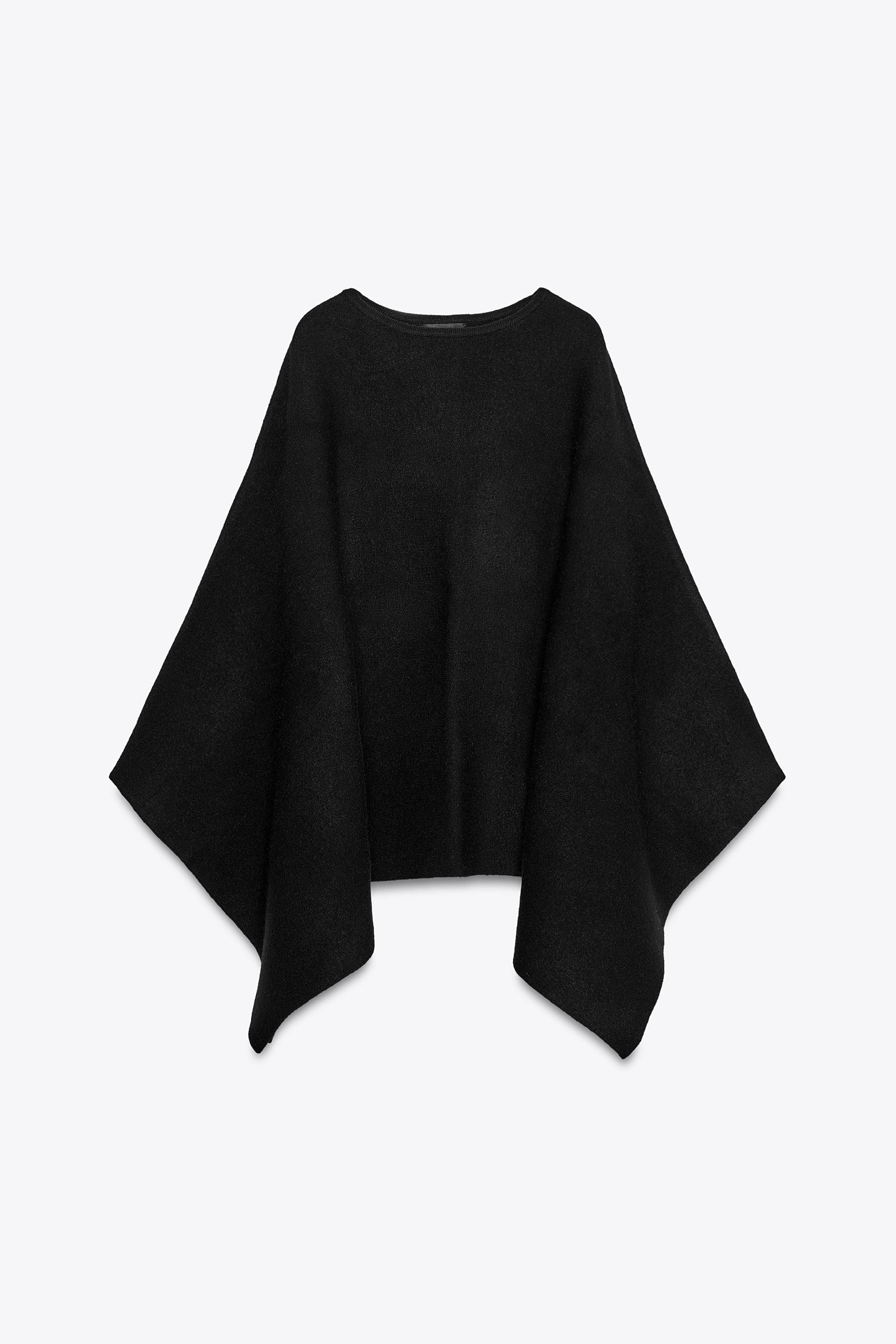 KNIT CAPE