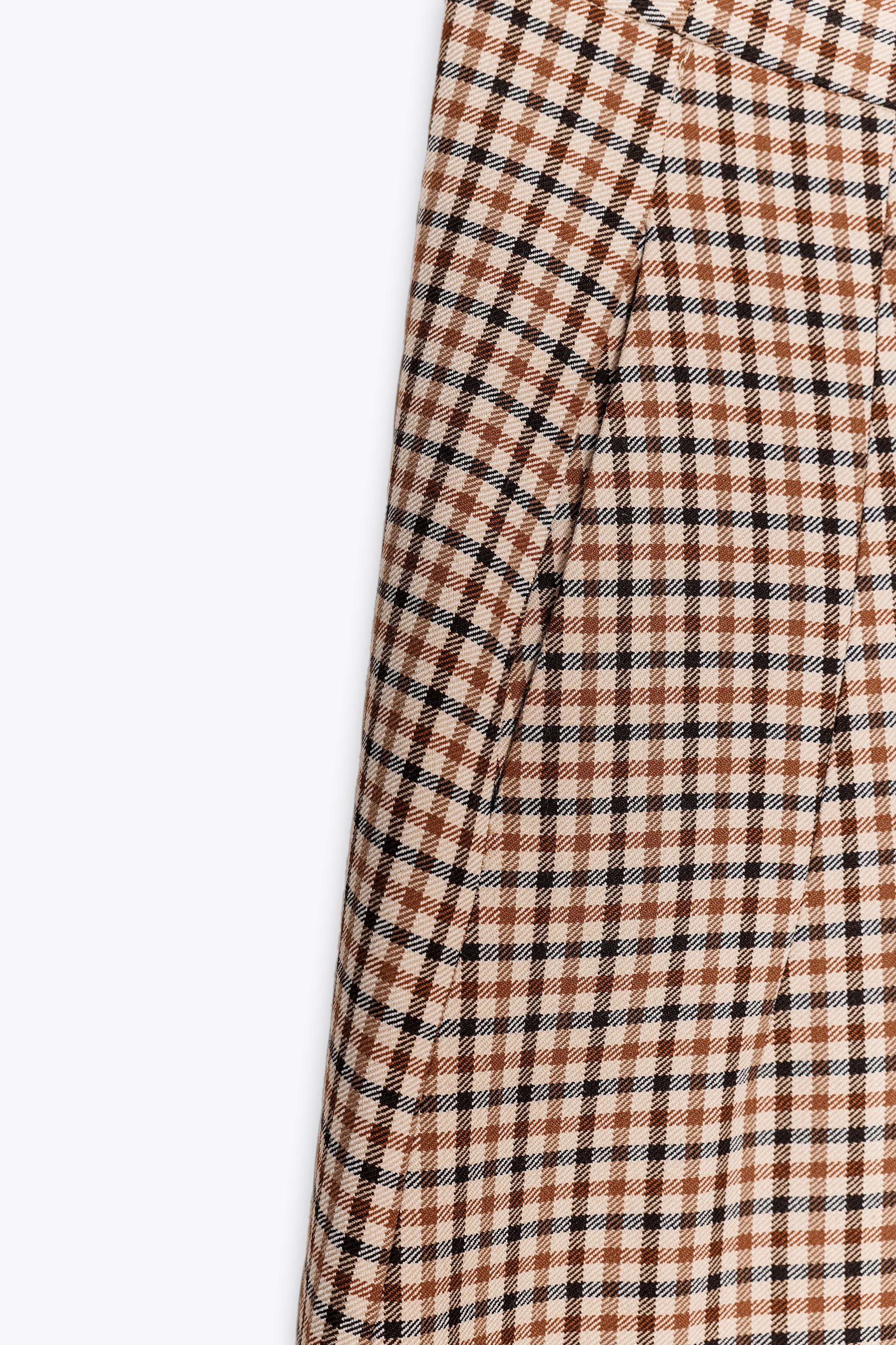 ZW COLLECTION PLAID PANTS