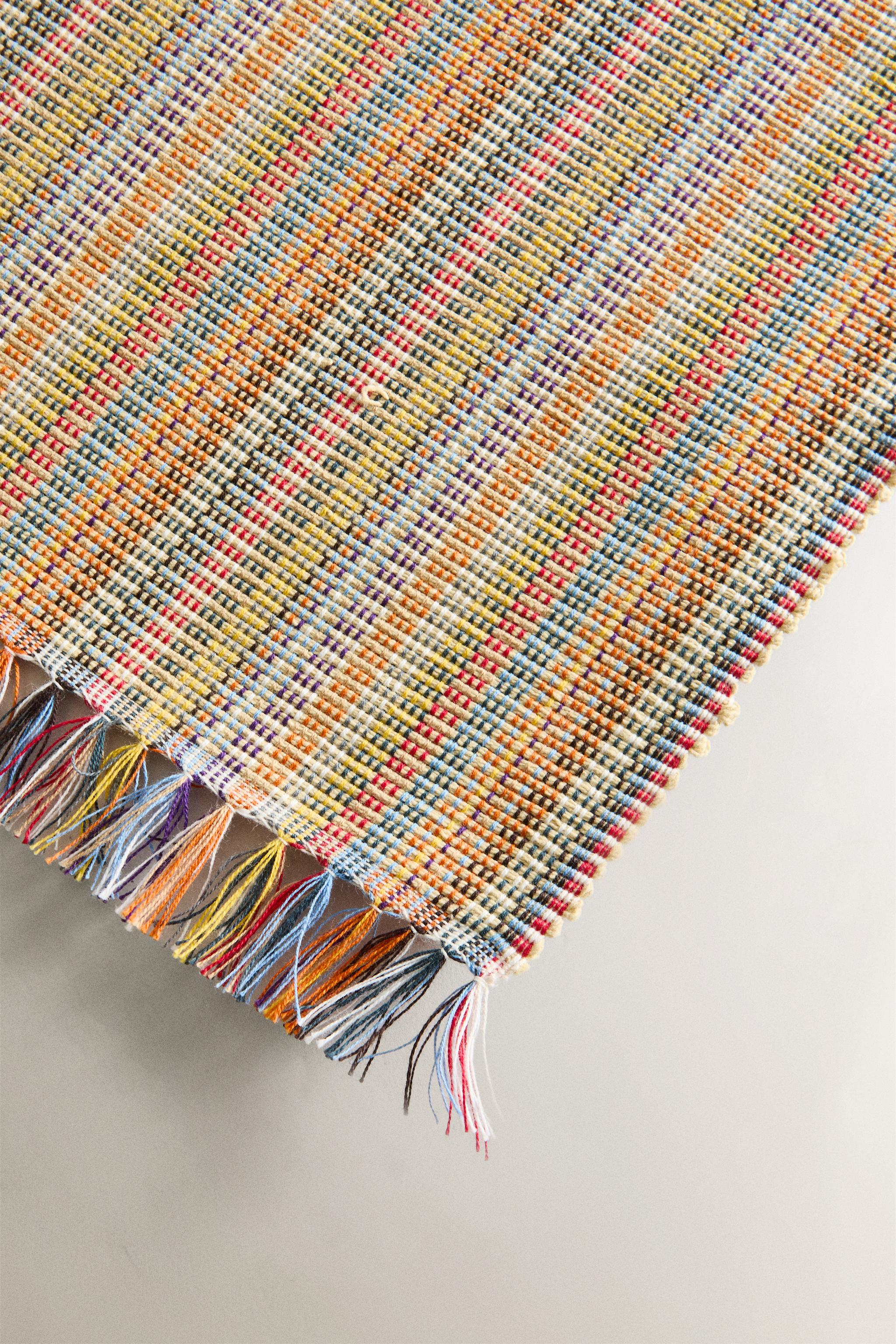 STRIPED COTTON TABLE RUNNER