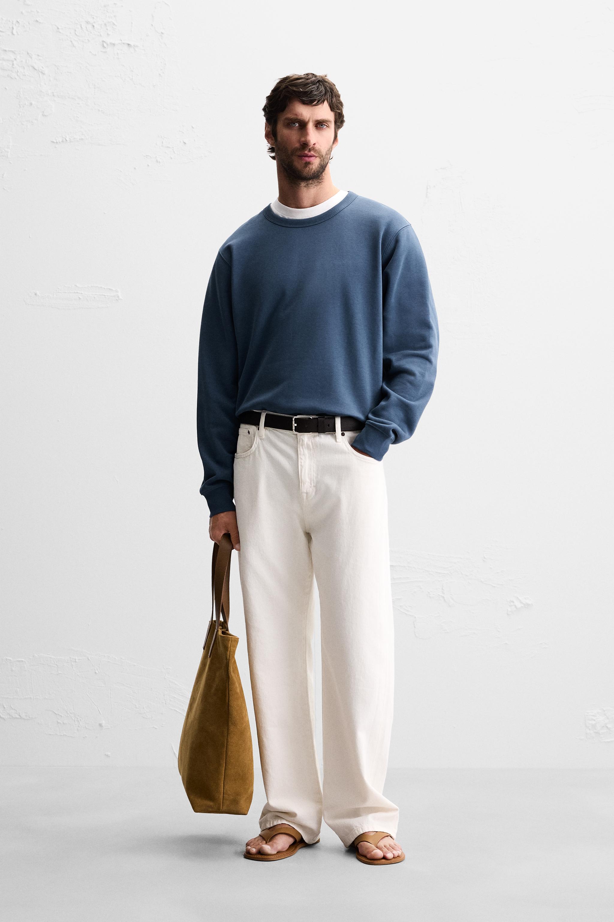 BASIC CREWNECK SWEATSHIRT