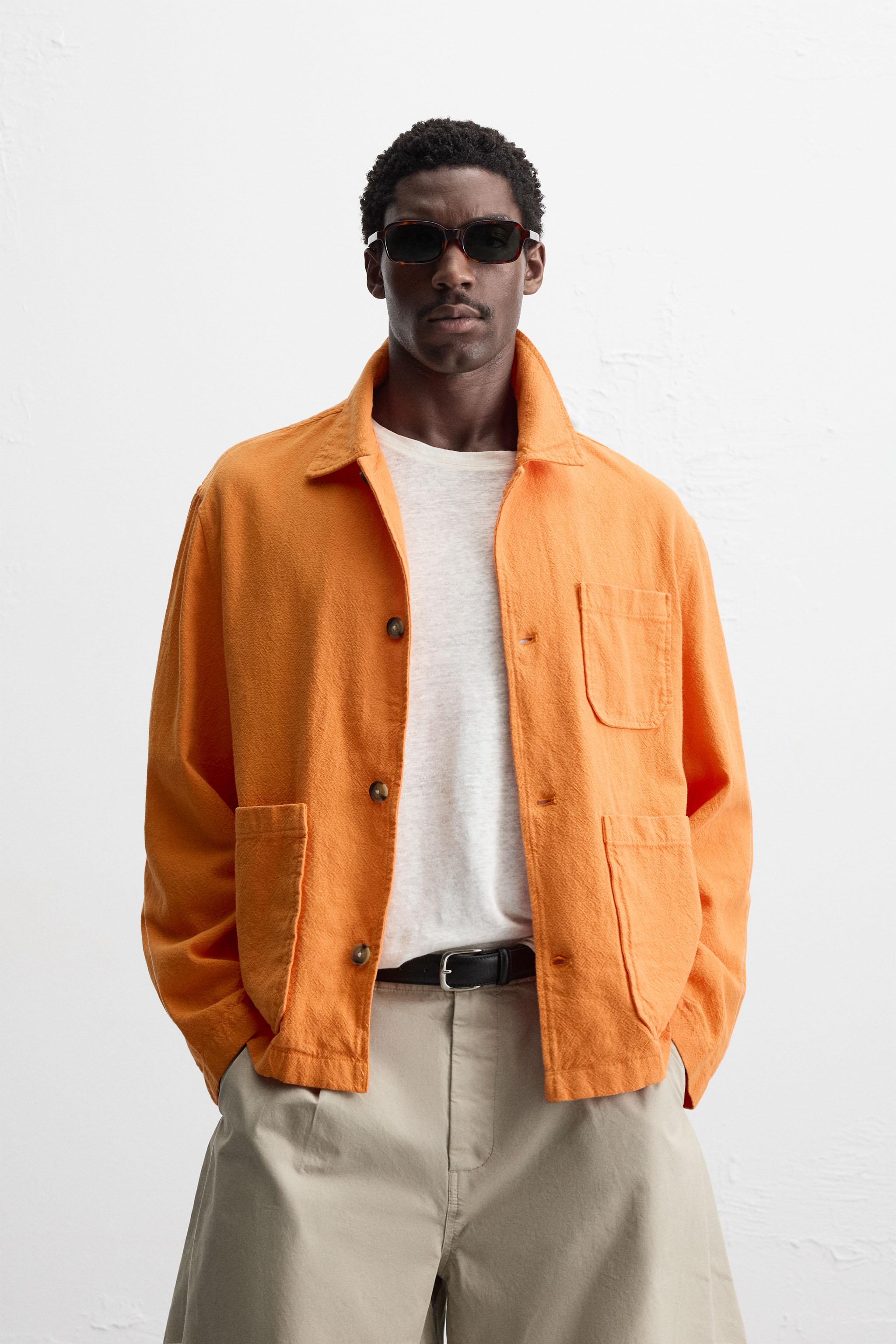 LINEN - COTTON OVERSHIRT