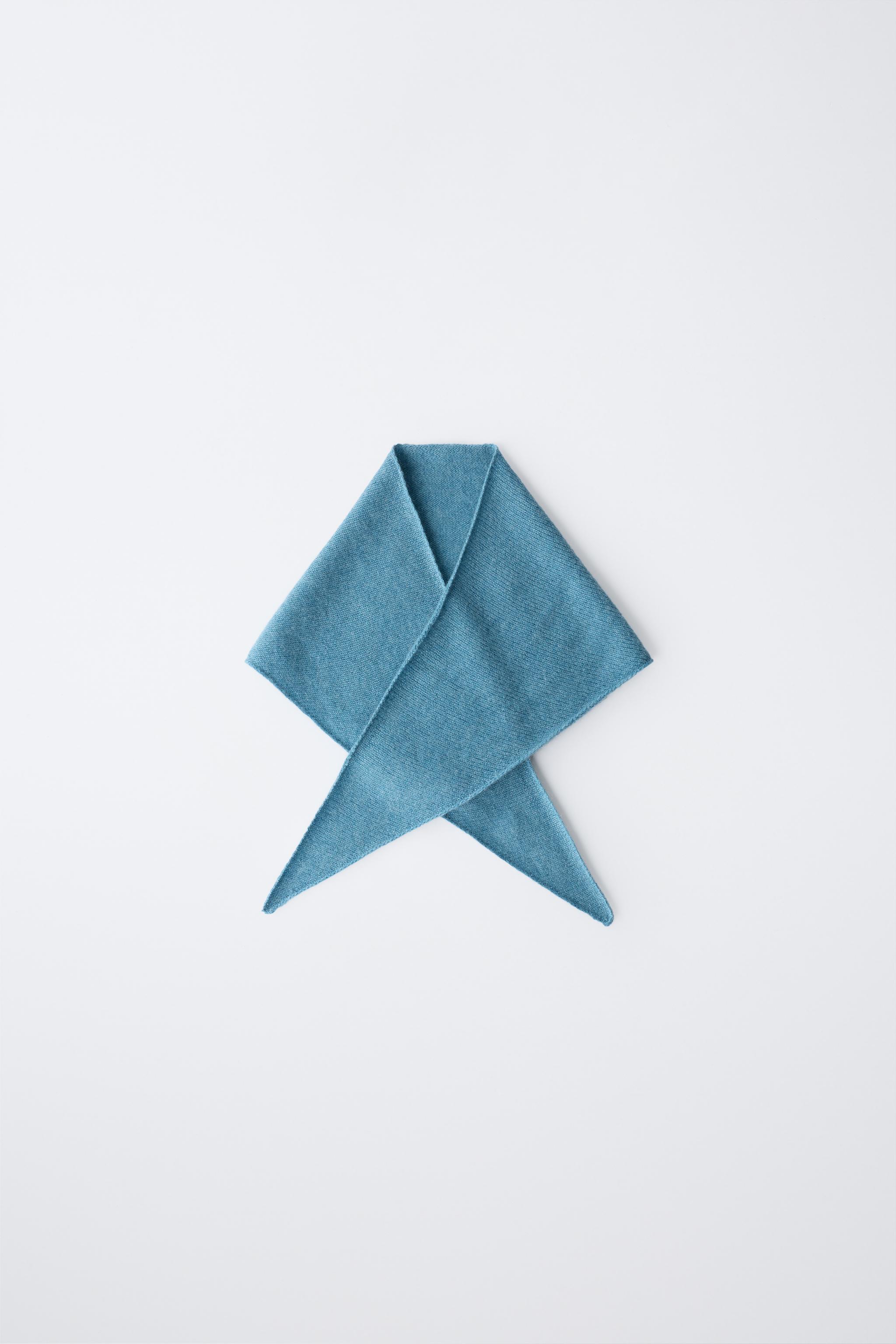 TRIANGULAR 100% CASHMERE SCARF