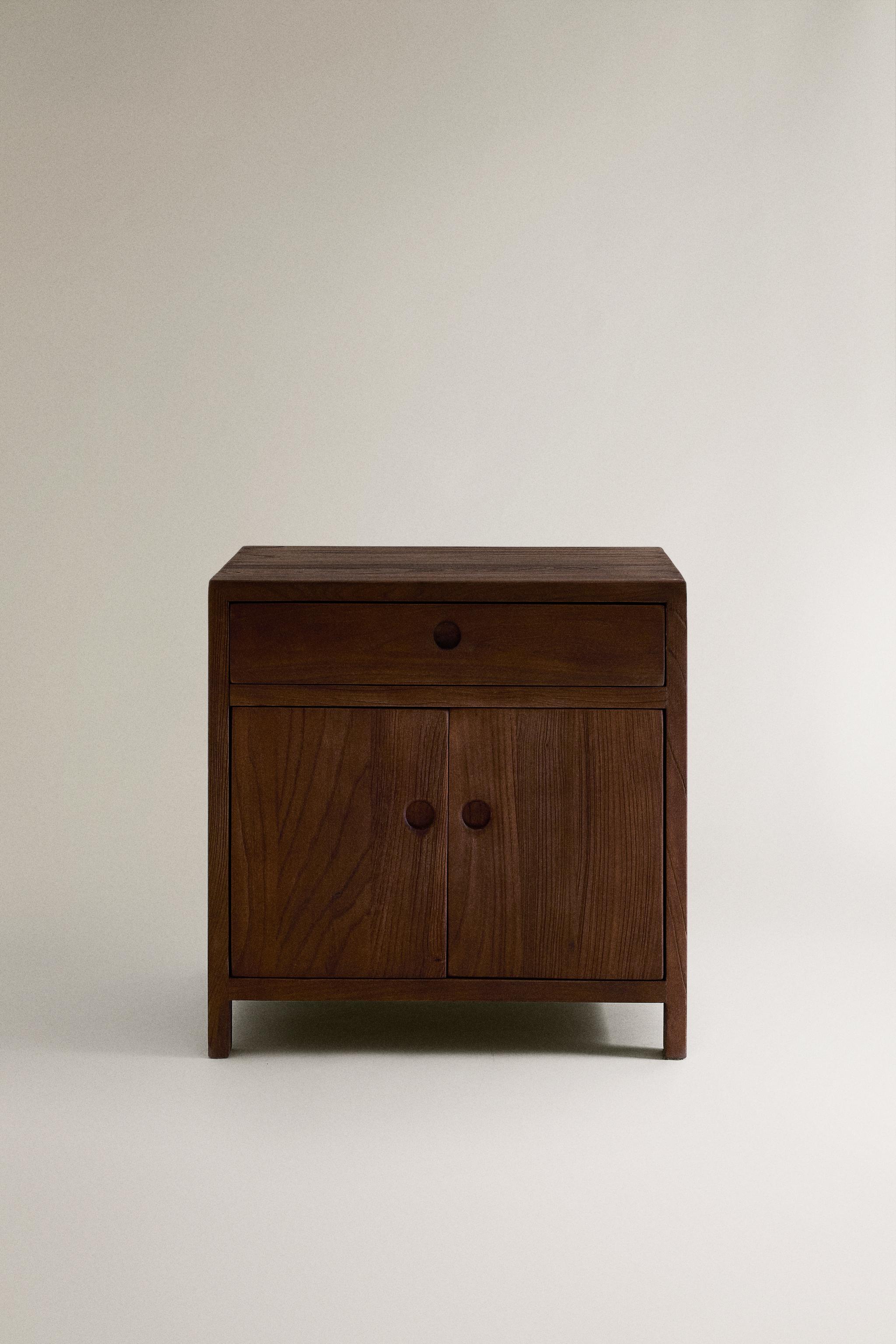 STORAGE UNIT MADE OF ELM WOOD