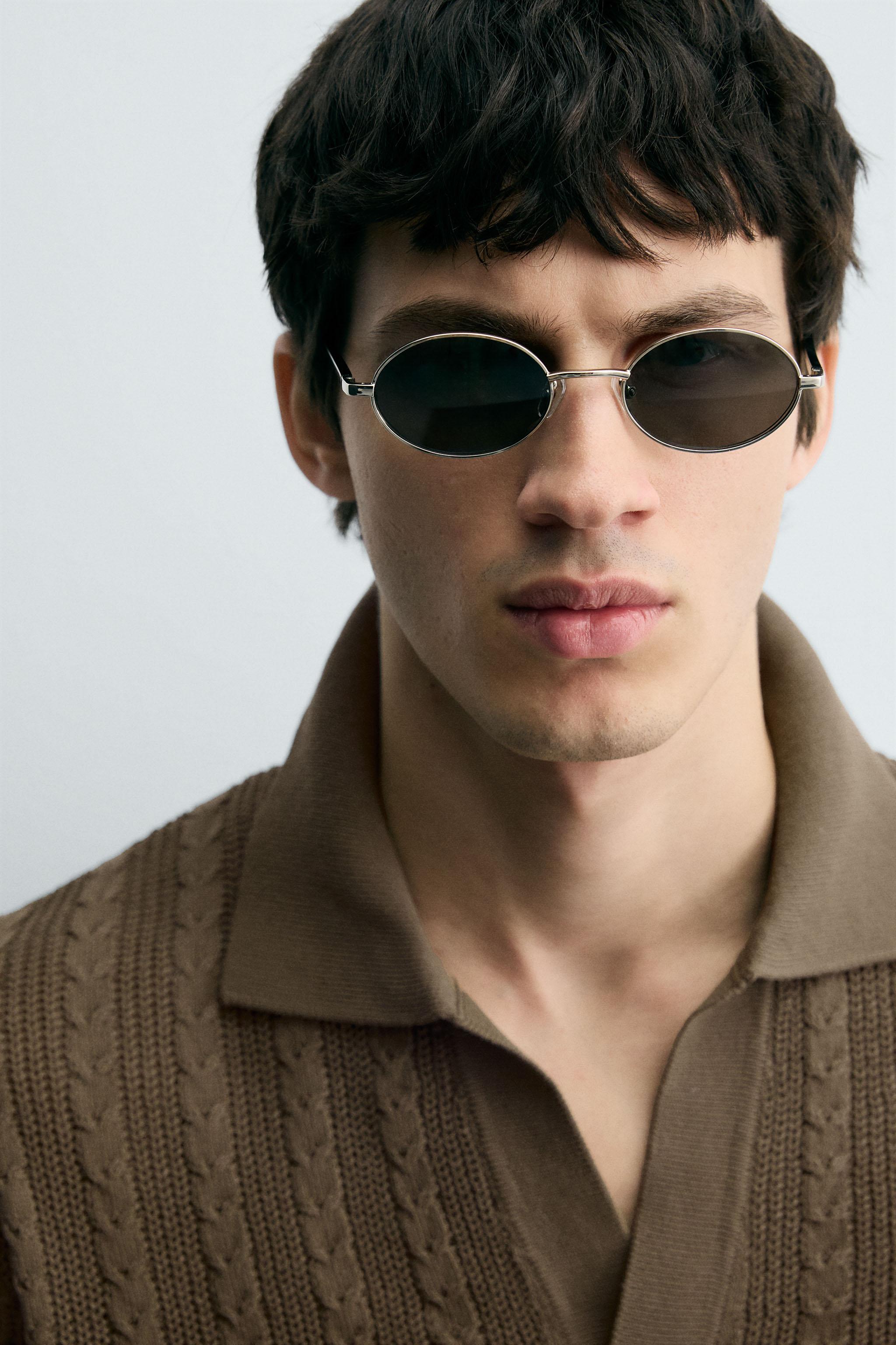 CABLE KNIT POLO SHIRT