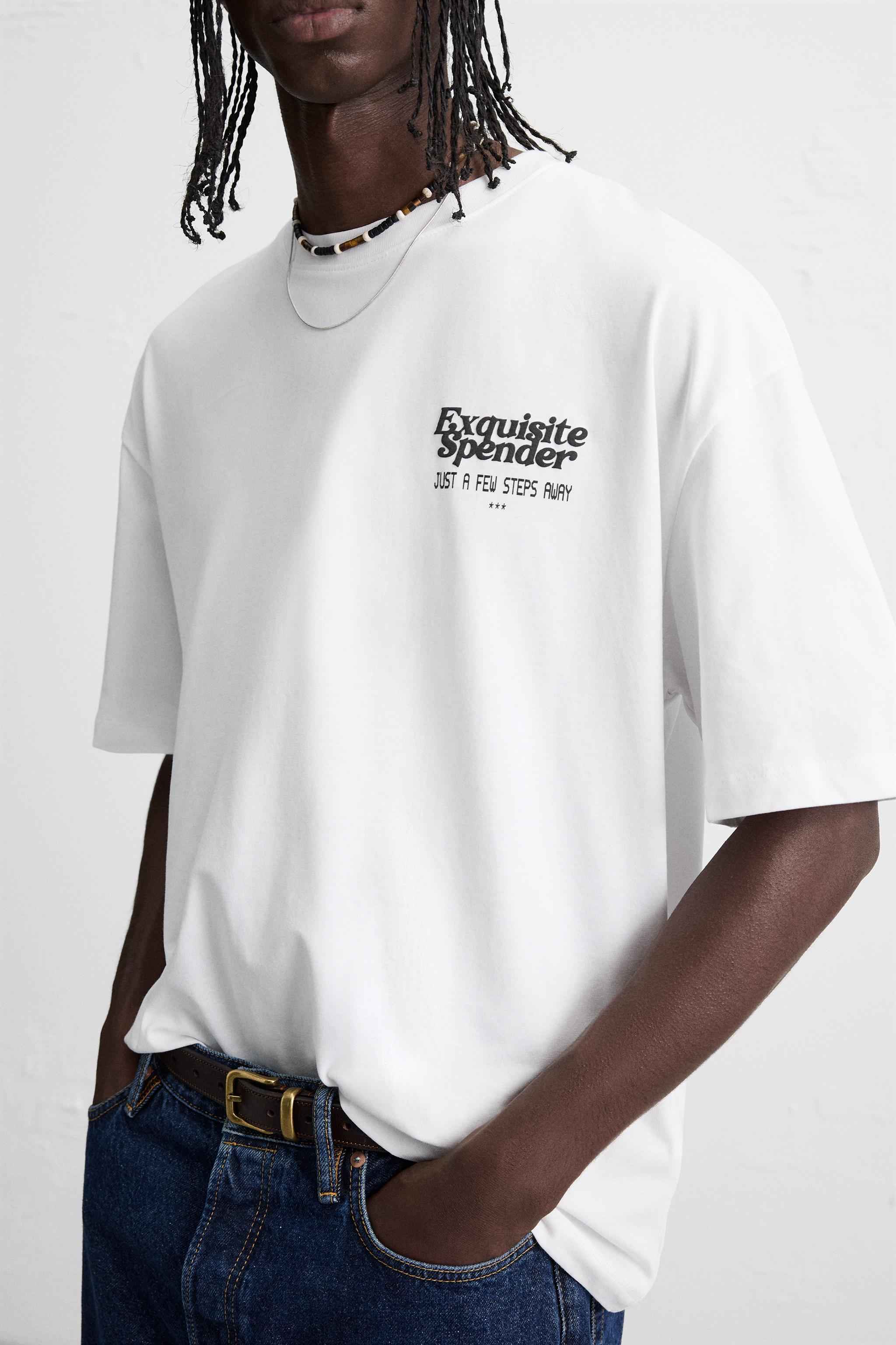 RAISED PRINT T-SHIRT