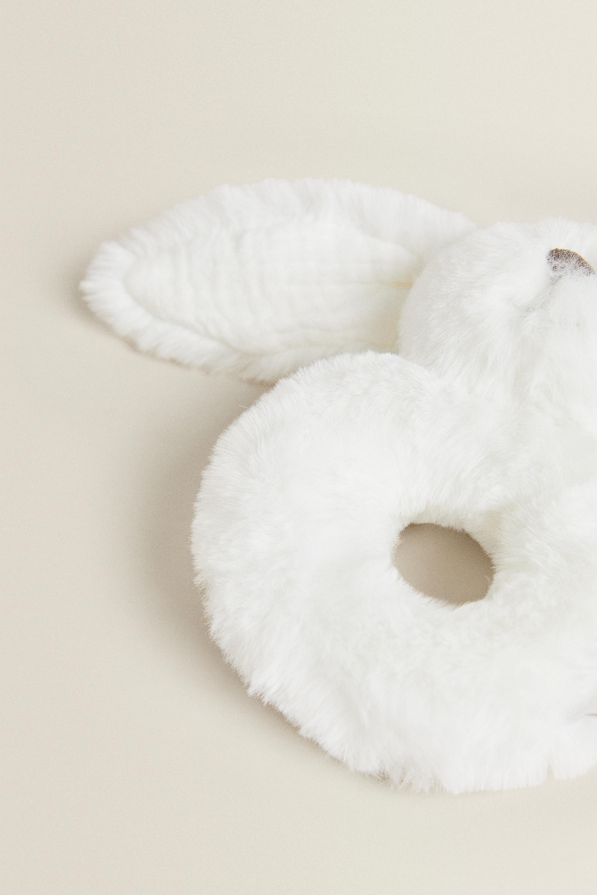 CHILDREN’S BUNNY PLUSH TOY RATTLE