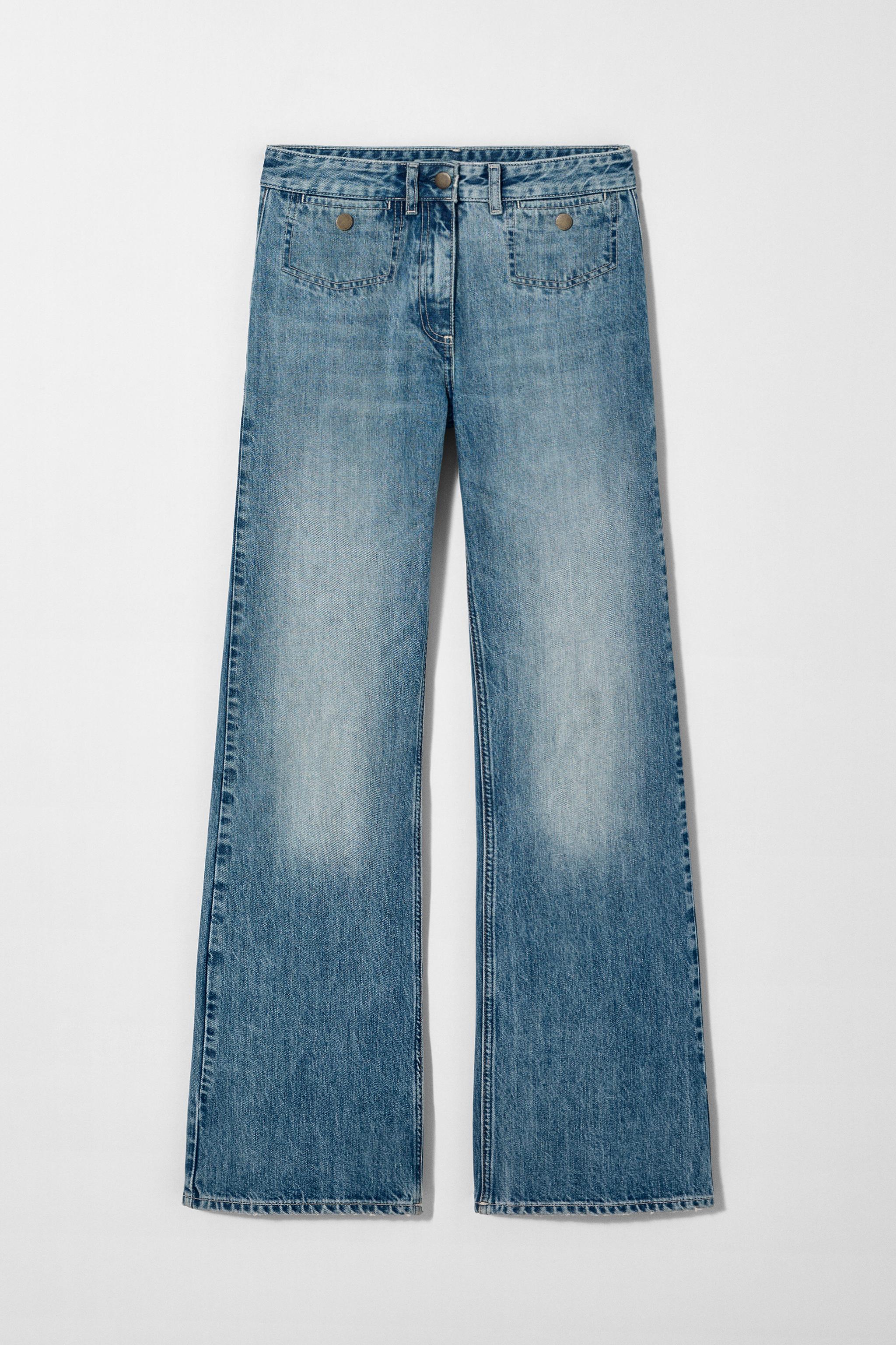 MID-RISE WIDE LEG JEANS KATE MOSS X ZARA