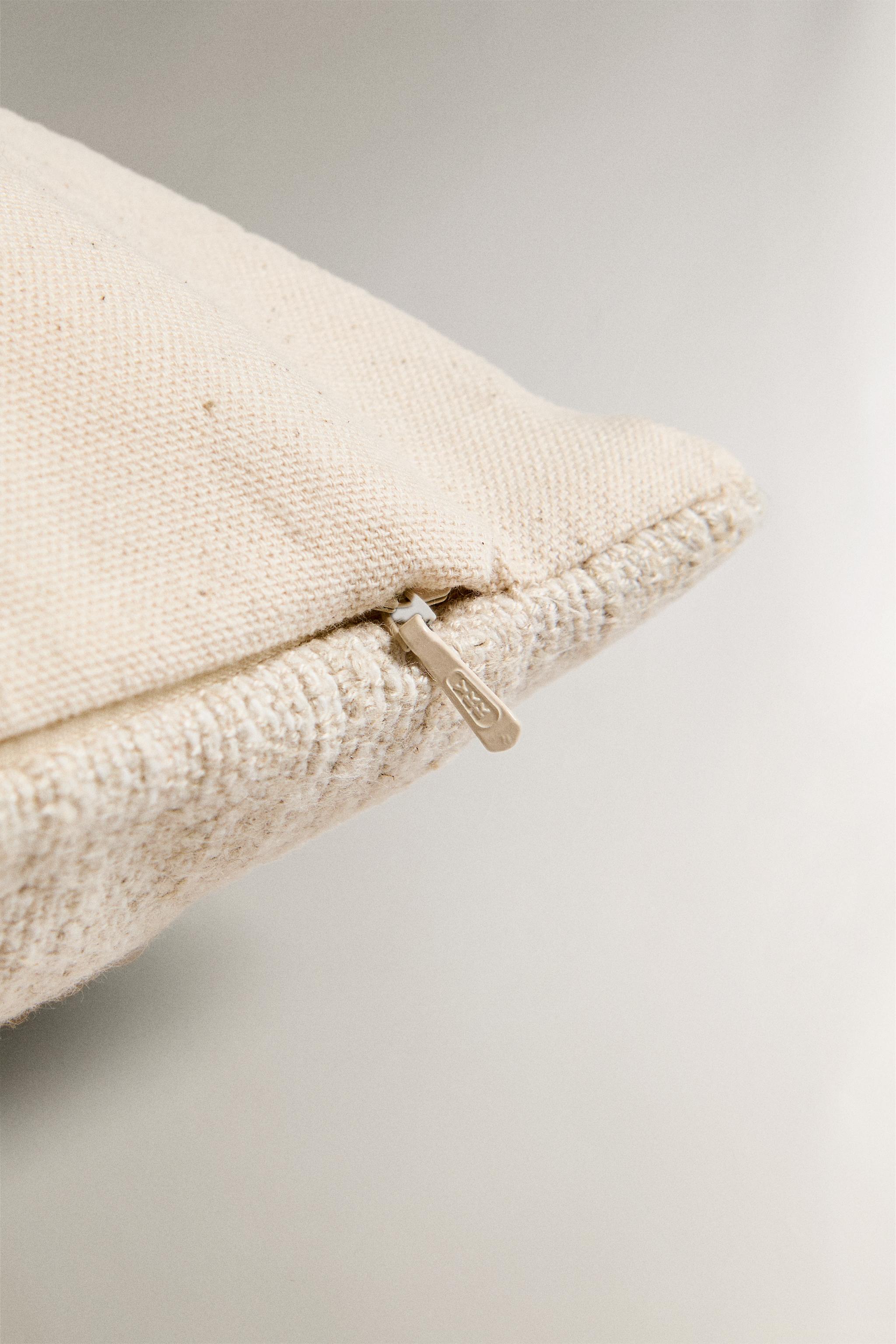 LINED THROW PILLOW COVER