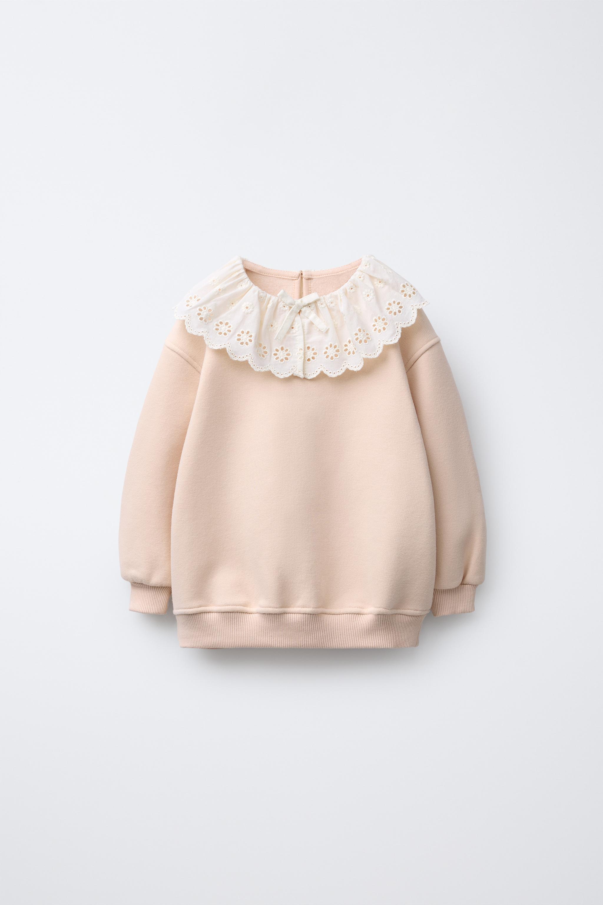 COMBINATION COLLAR SWEATSHIRT