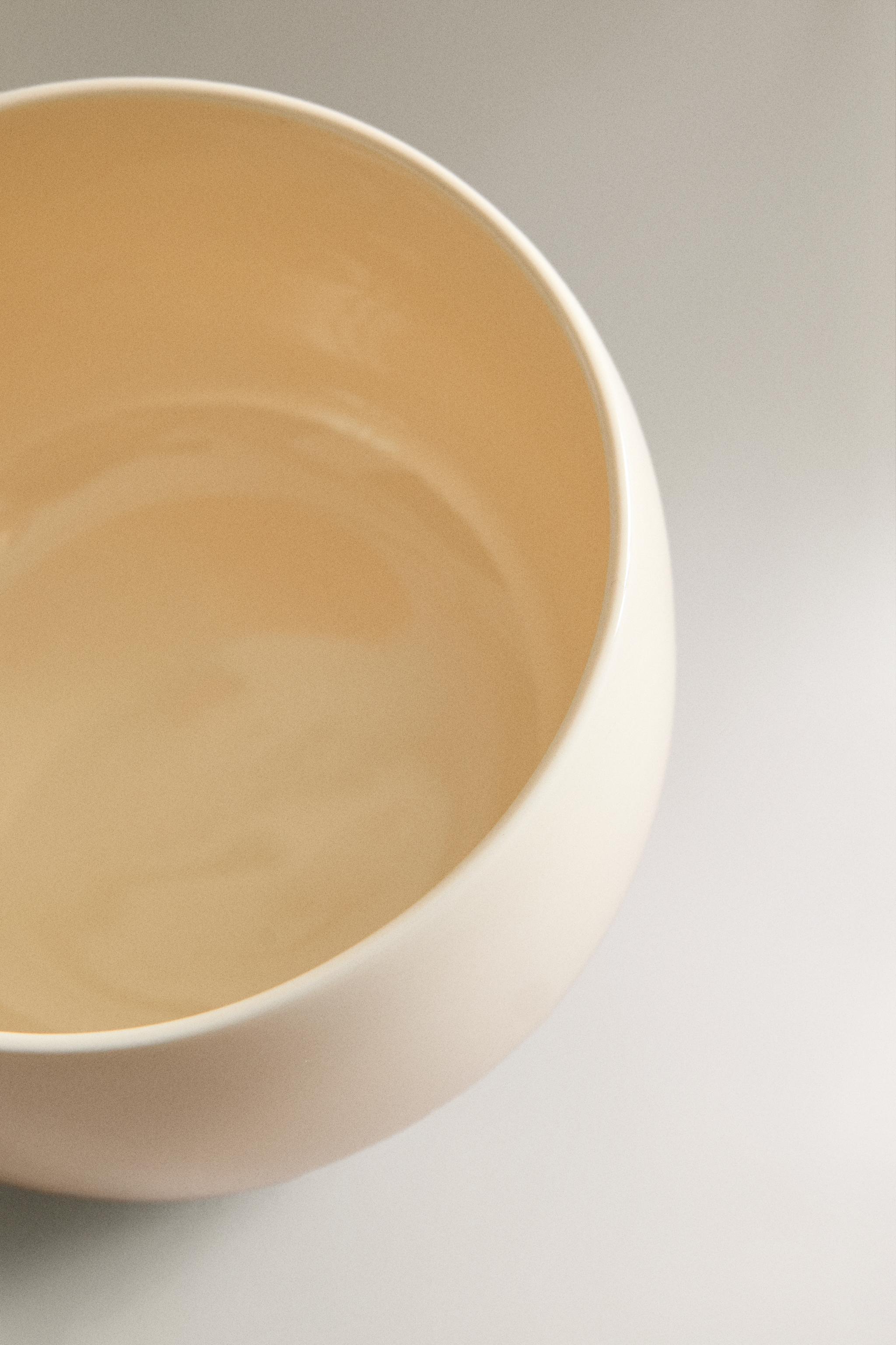 PLAIN STONEWARE DEEP MUG