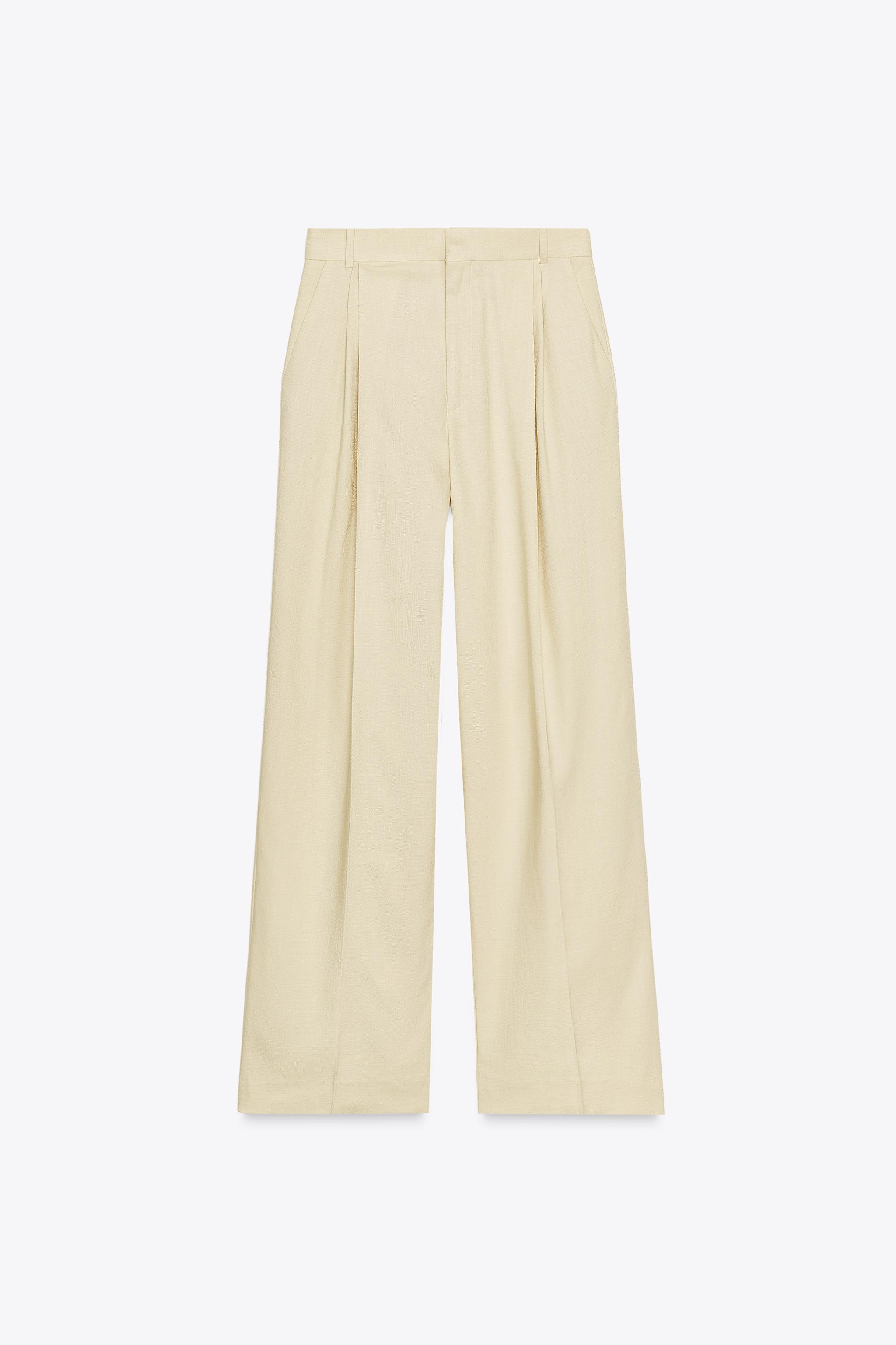 ZW COLLECTION WIDE LEG PLEATED PANTS