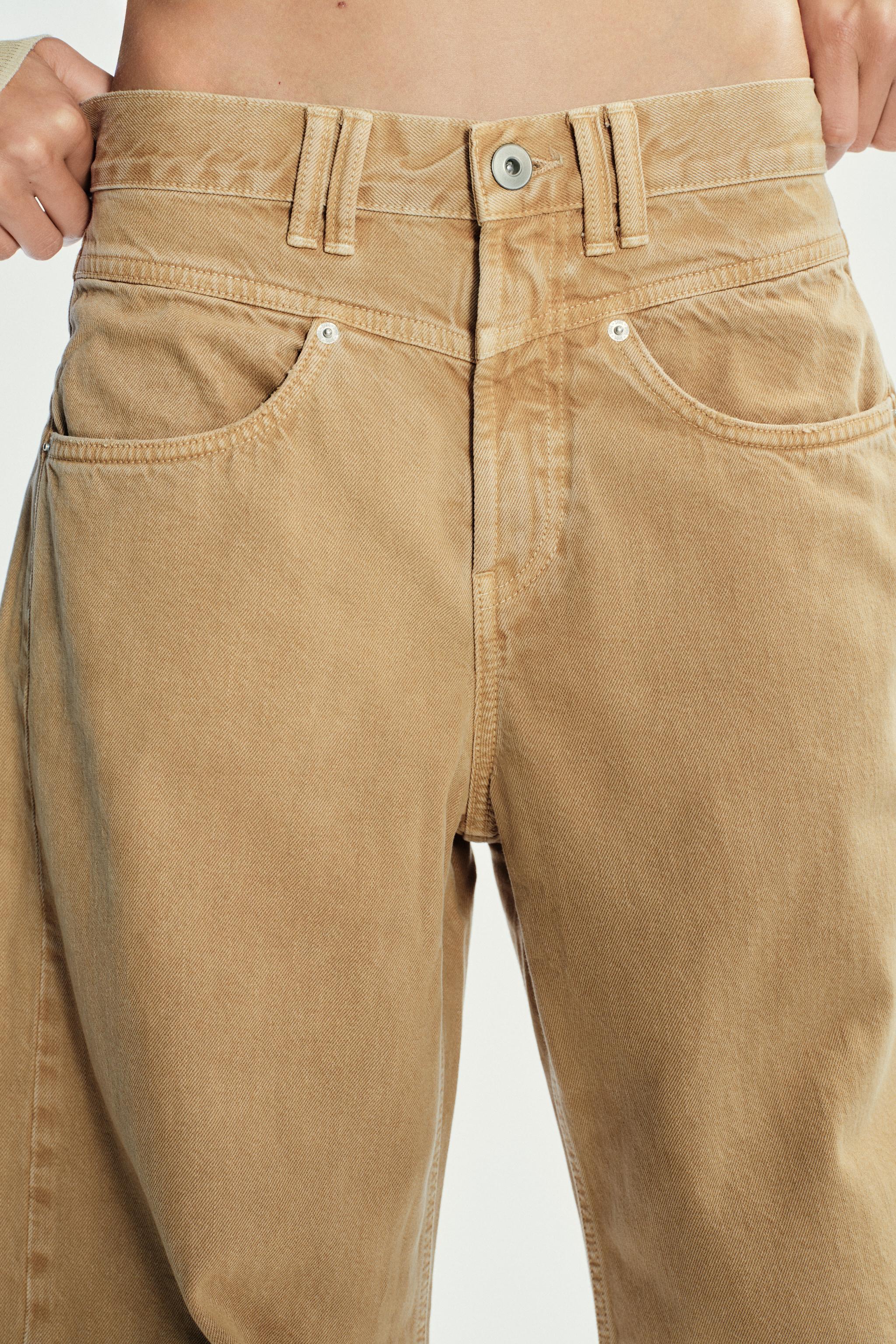 TRF LOW RISE BAGGY JEANS