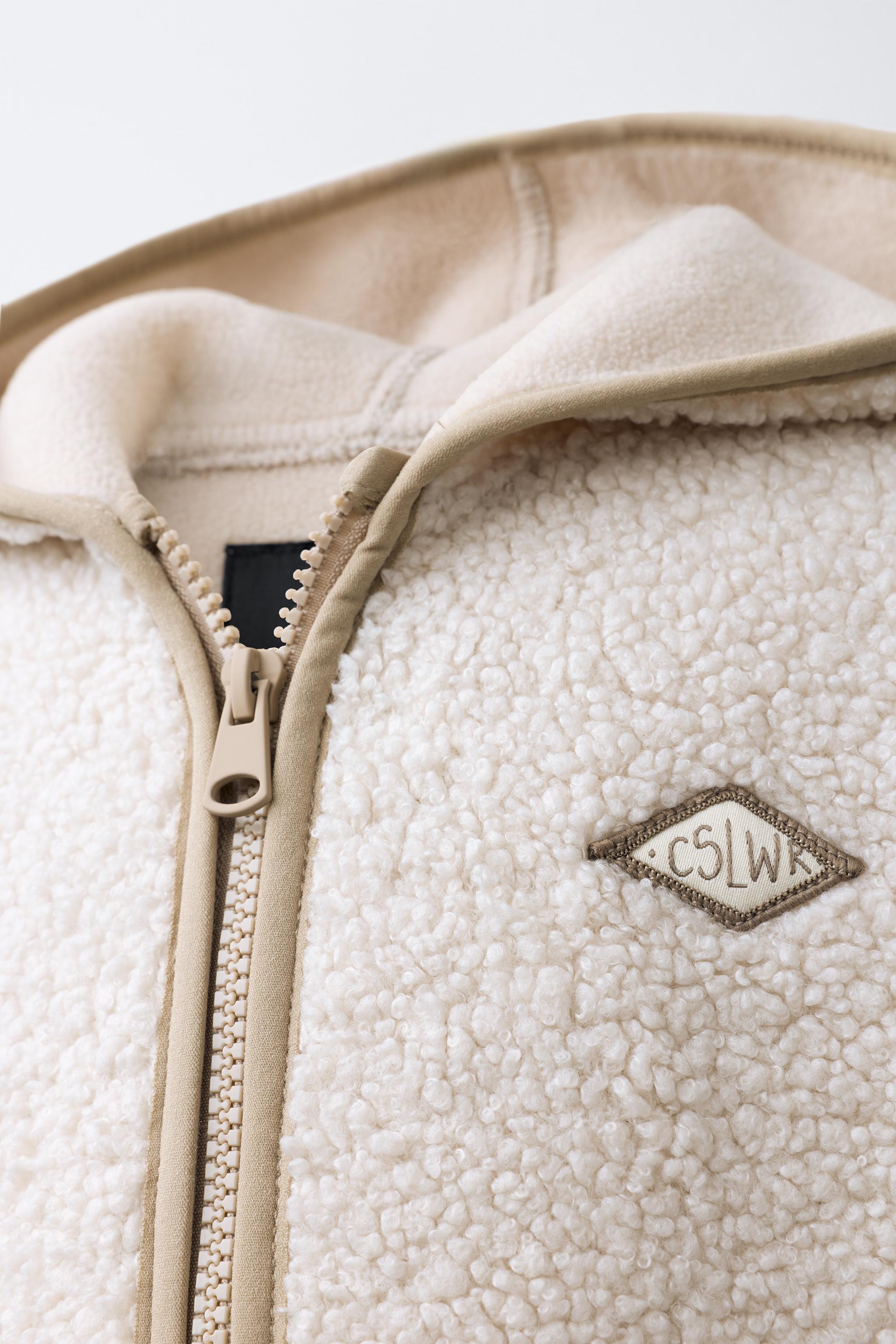 HOODED FLEECE JACKET