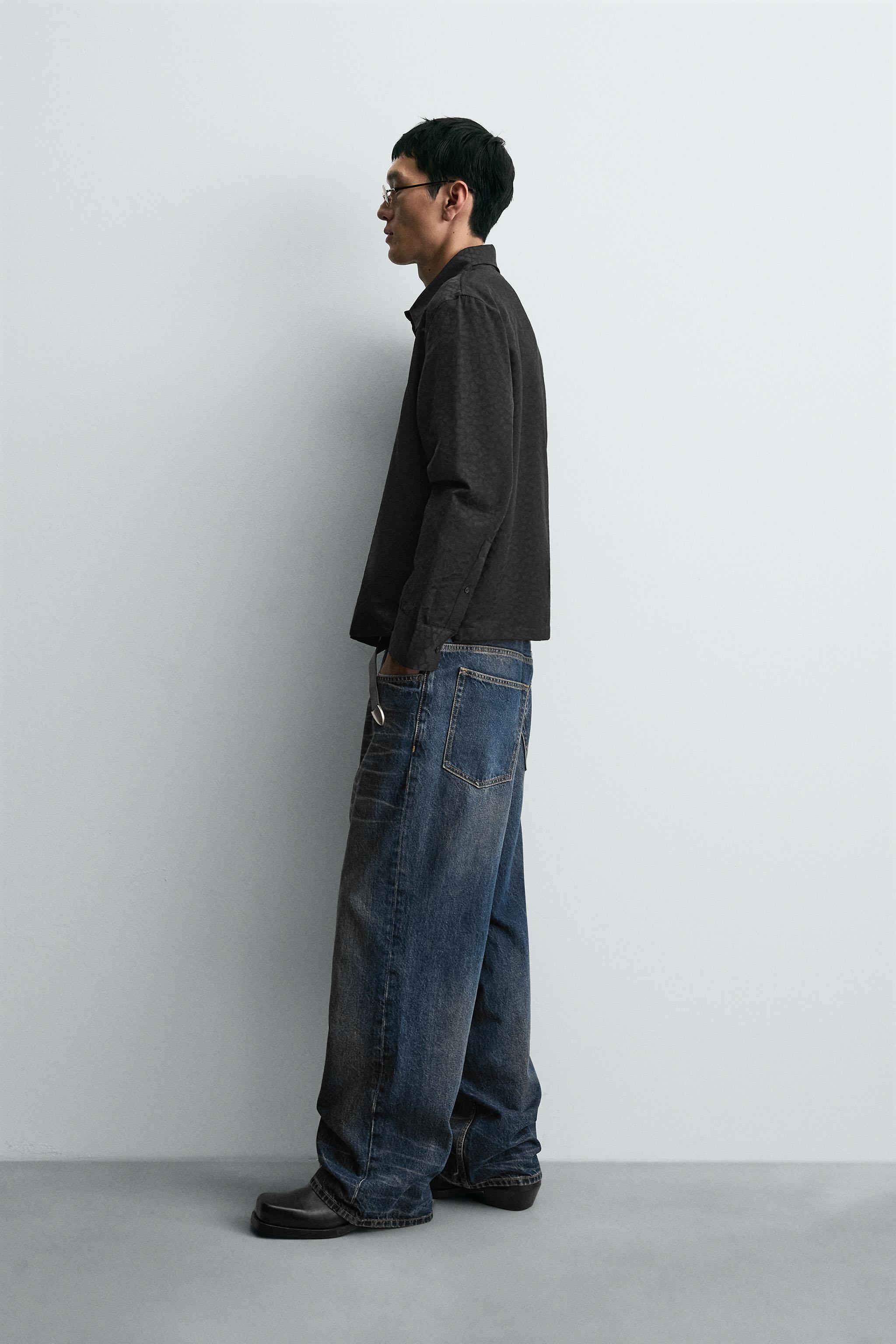 GEOMETRIC JACQUARD SHIRT