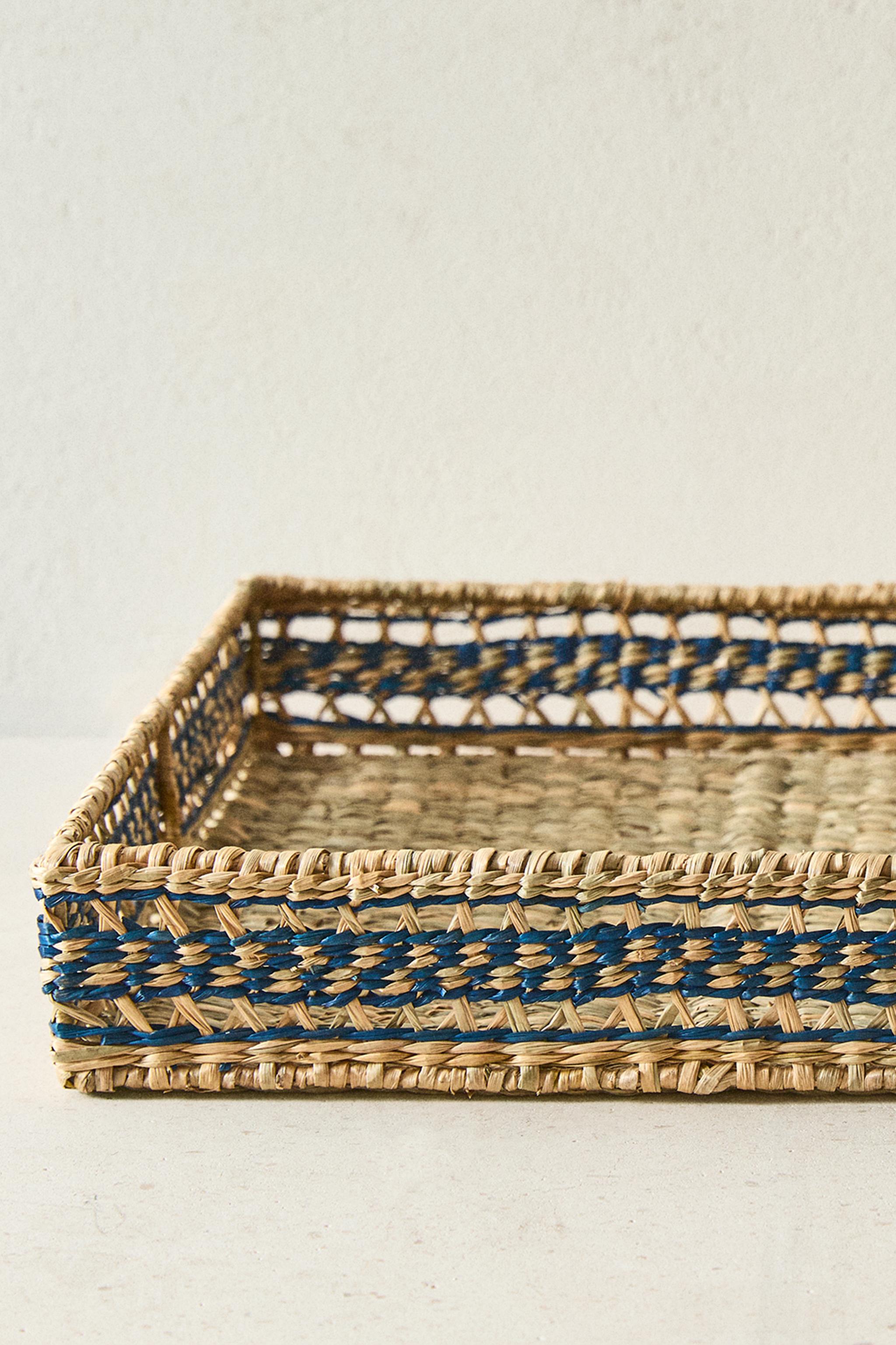 RECTANGULAR SEAGRASS TRAY