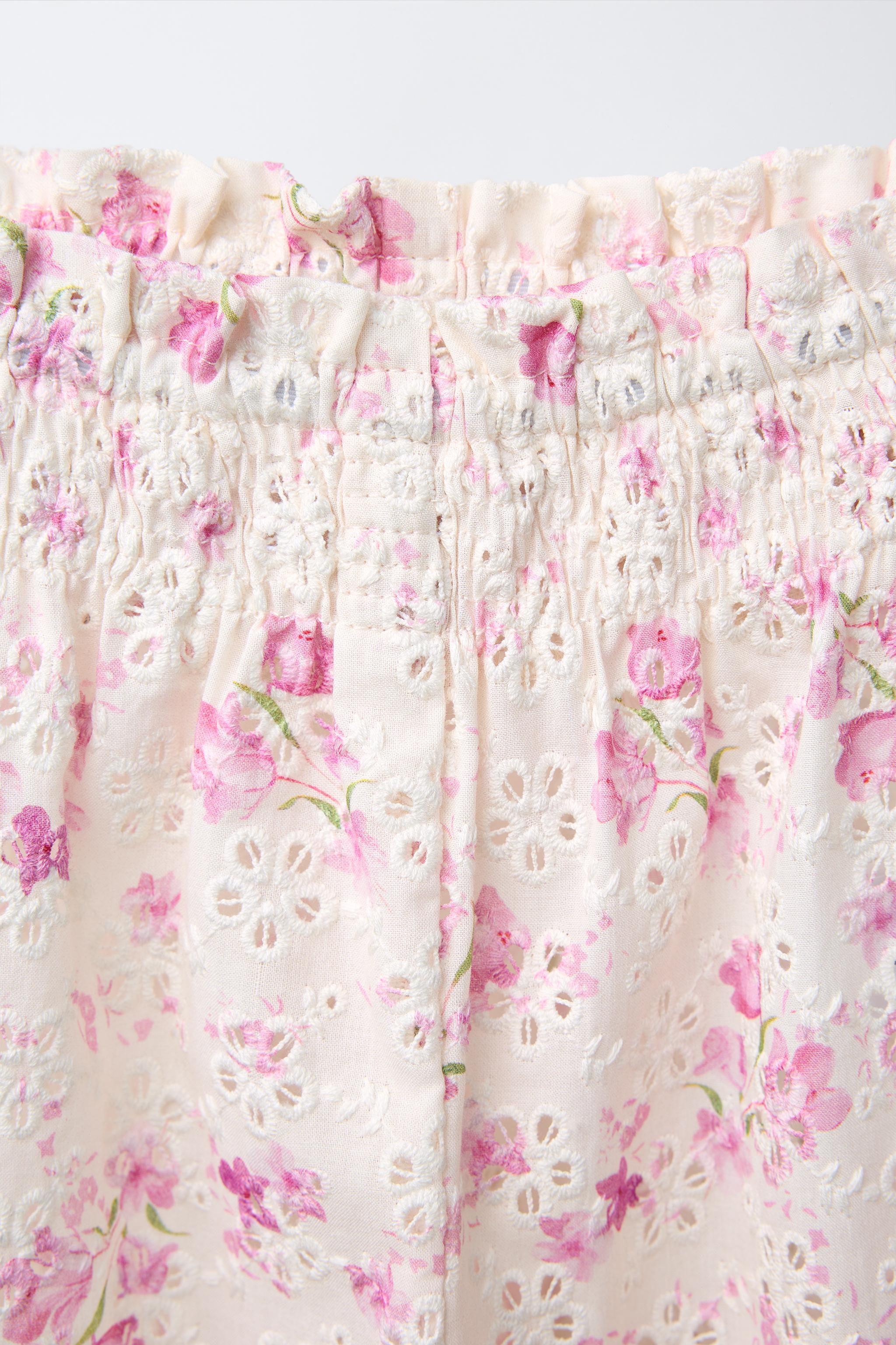 FLORAL PRINT SHIFFLY PANTS