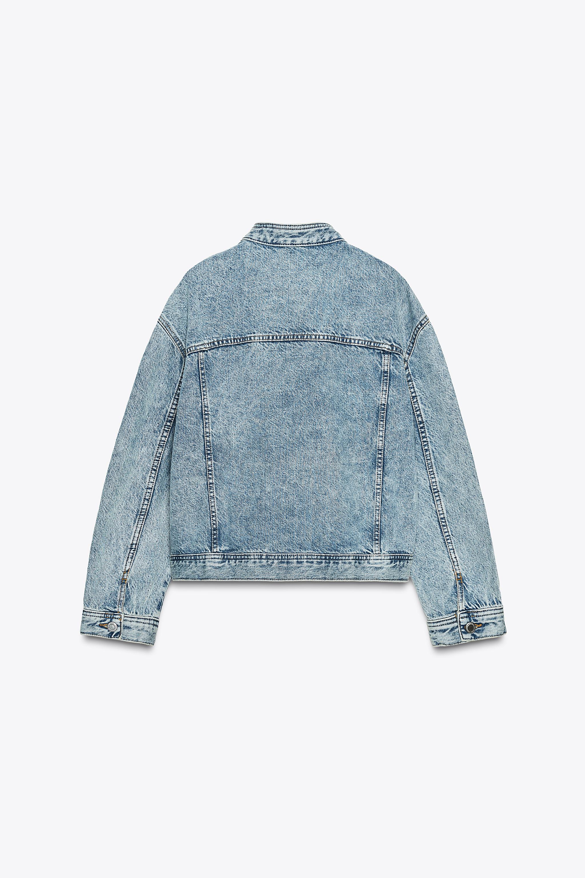 ZW COLLECTION CROSSOVER DENIM JACKET