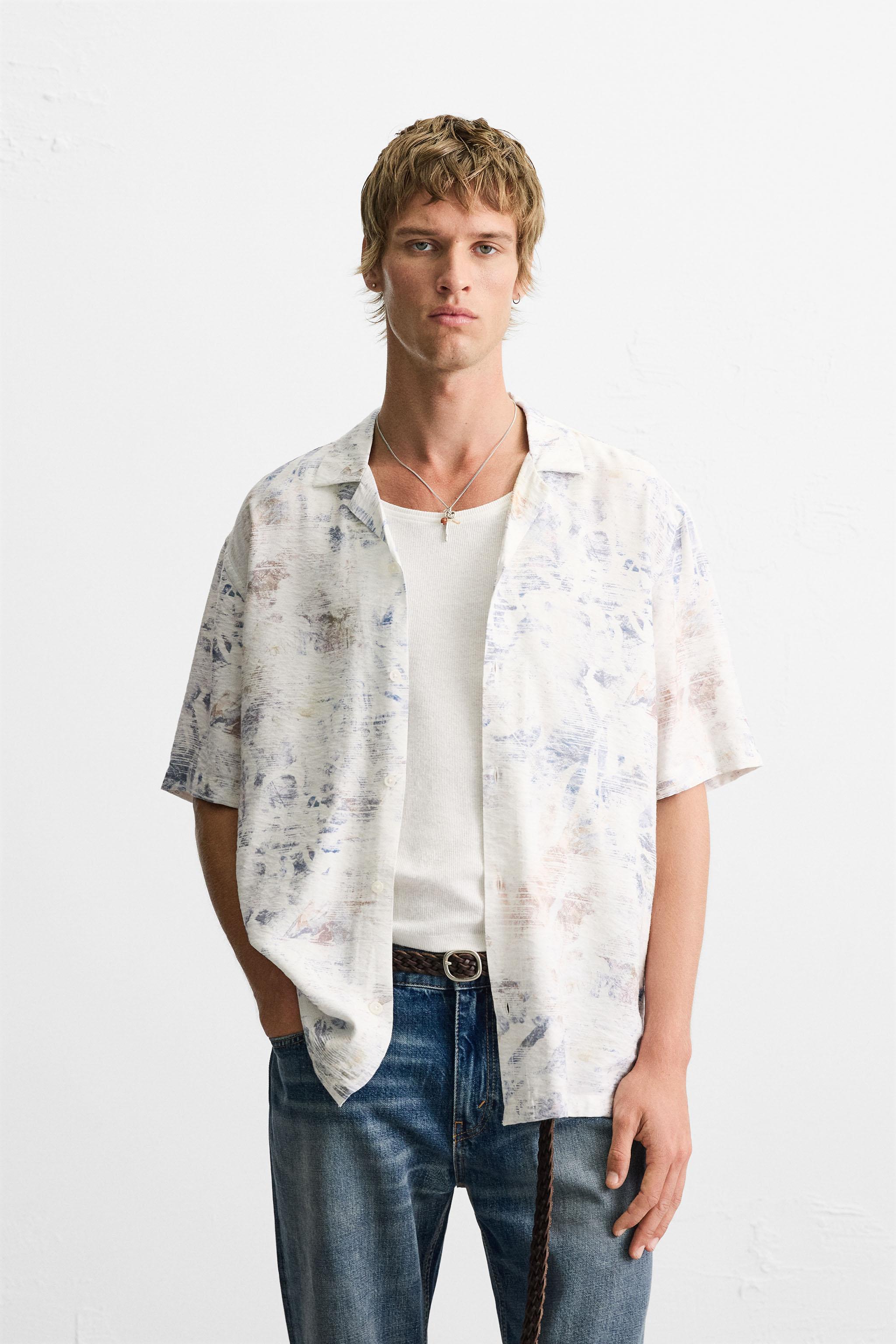 ABSTRACT PRINT SHIRT
