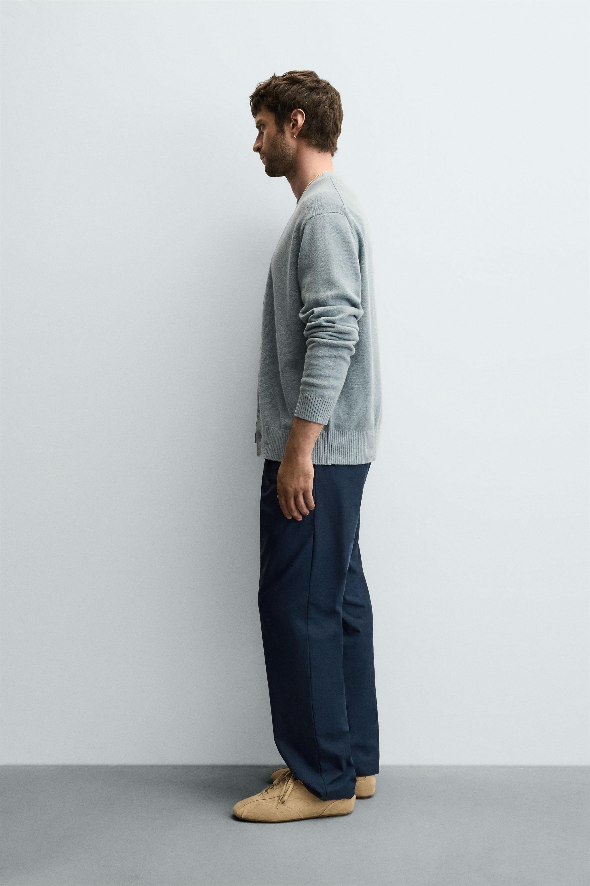 COTTON - CASHMERE CARDIGAN