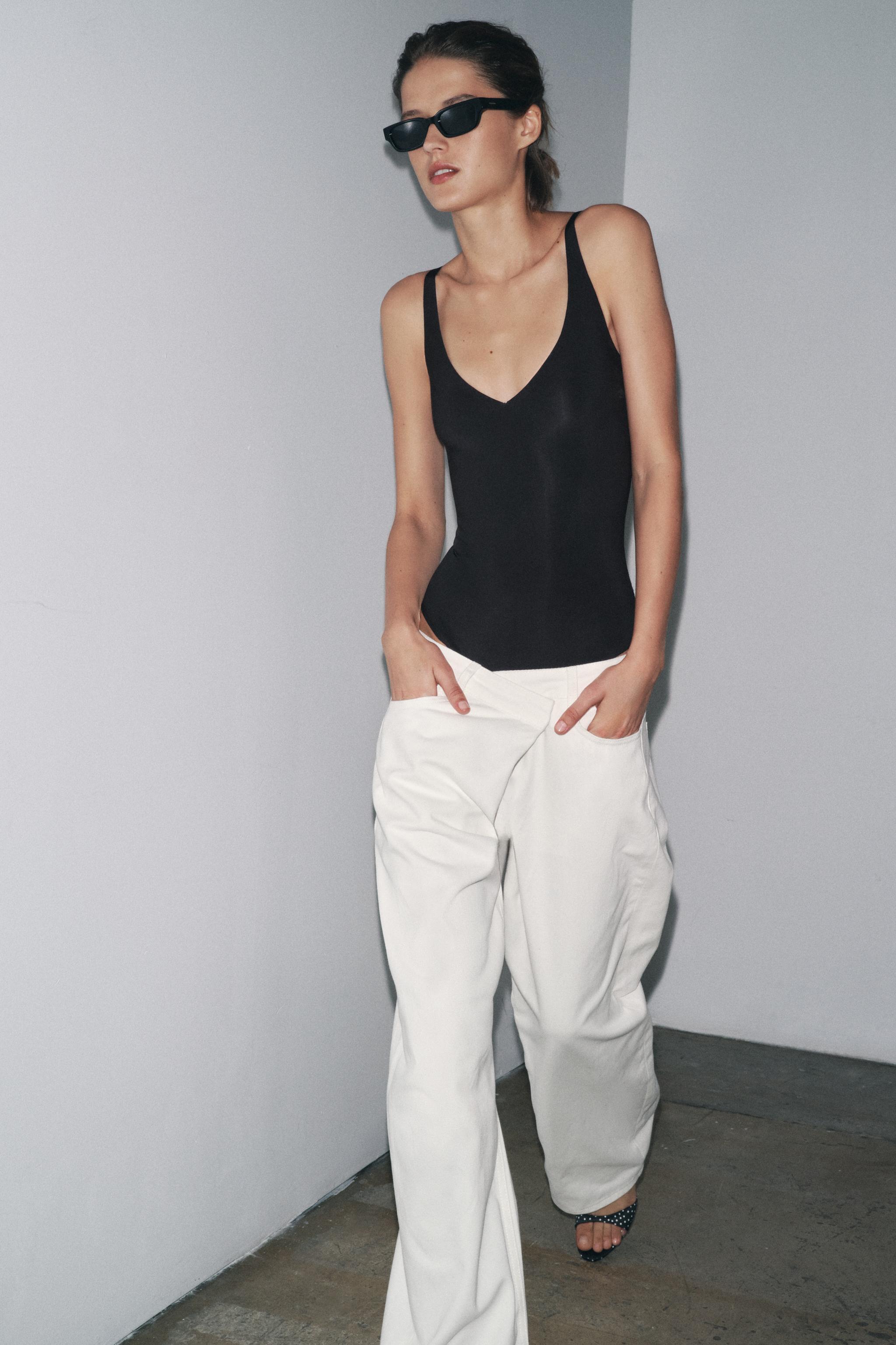 POLYAMIDE STRAPPY BODYSUIT