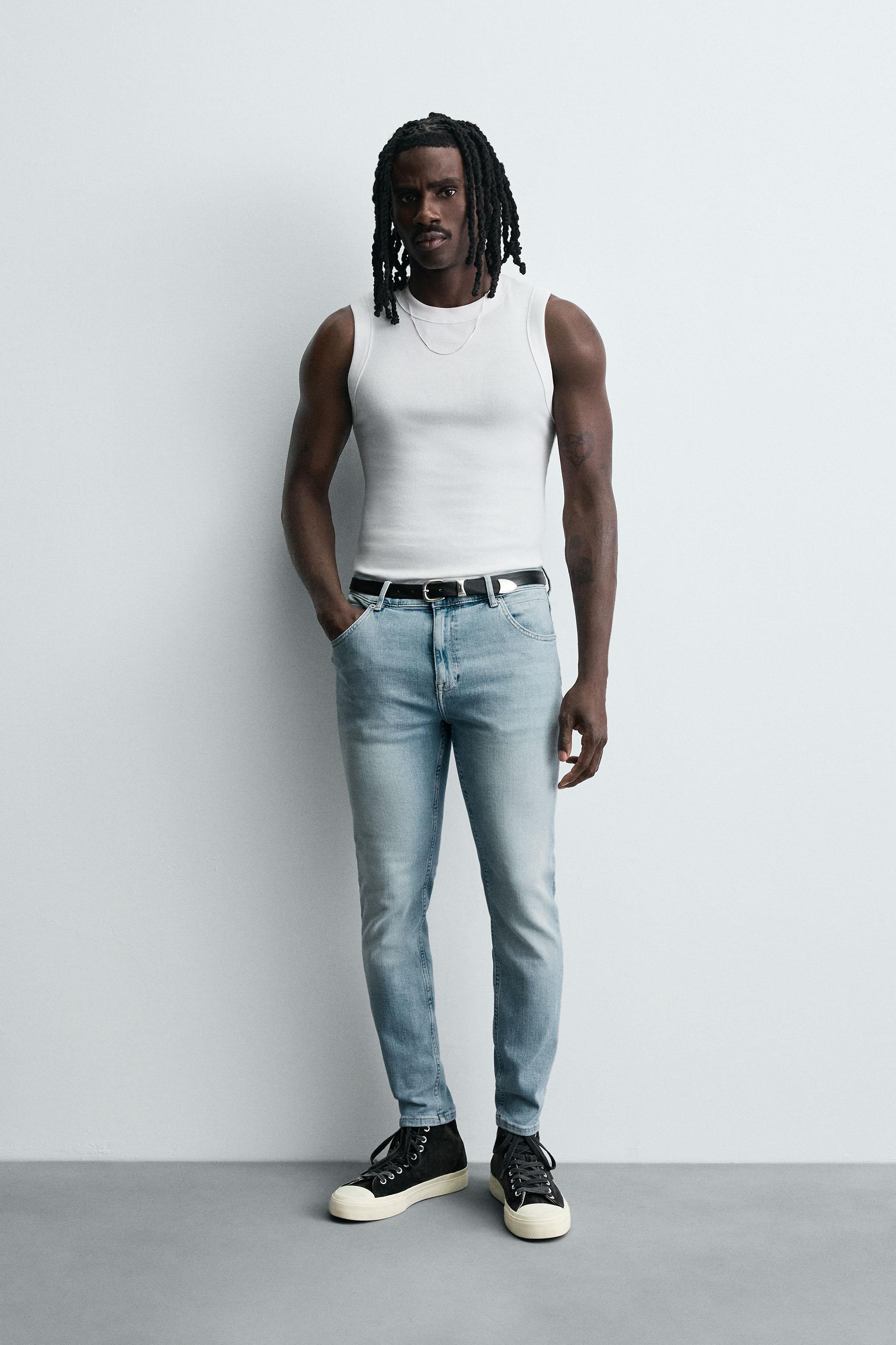 SKINNY CROPPED FIT JEANS