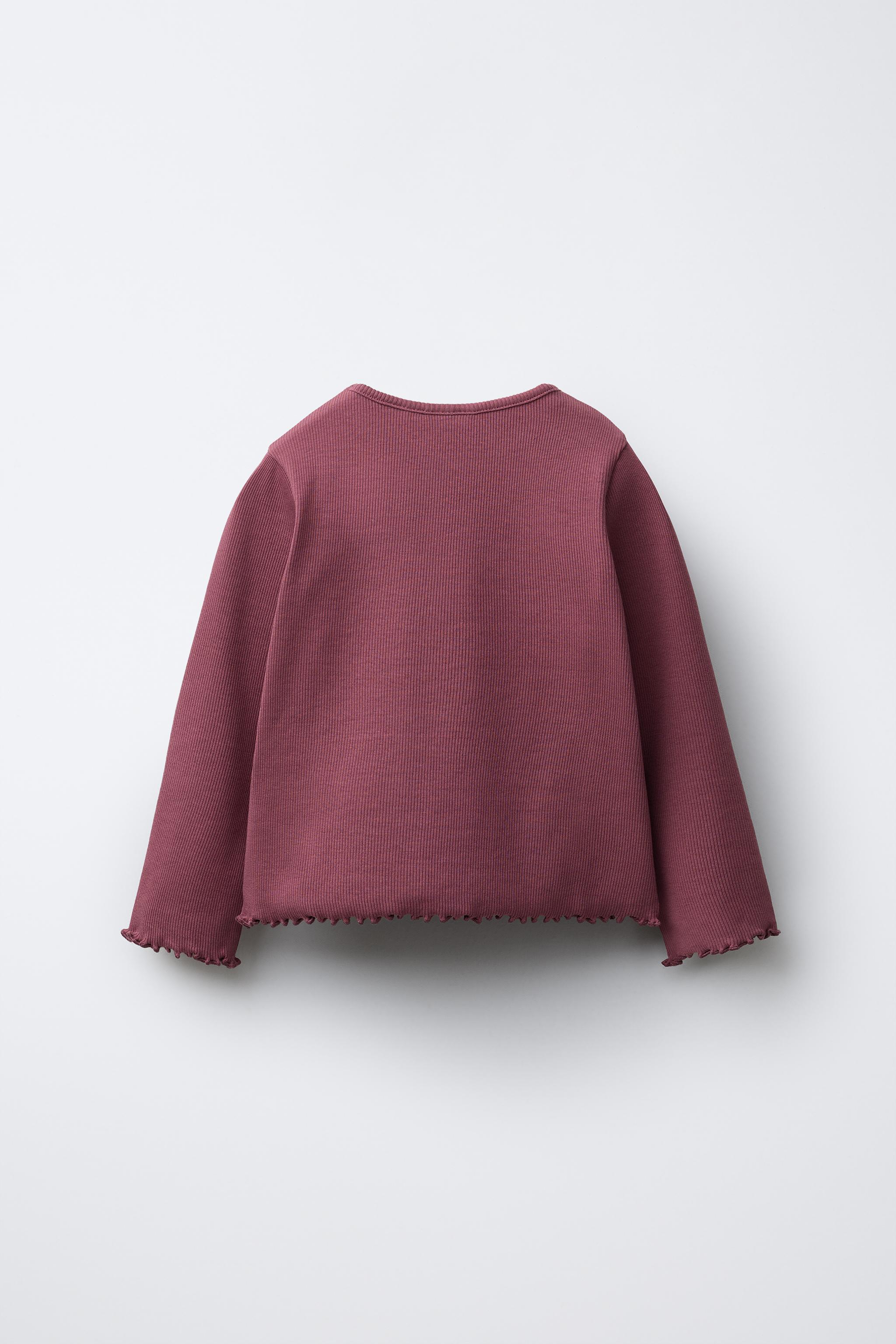 RIBBED HEART T-SHIRT