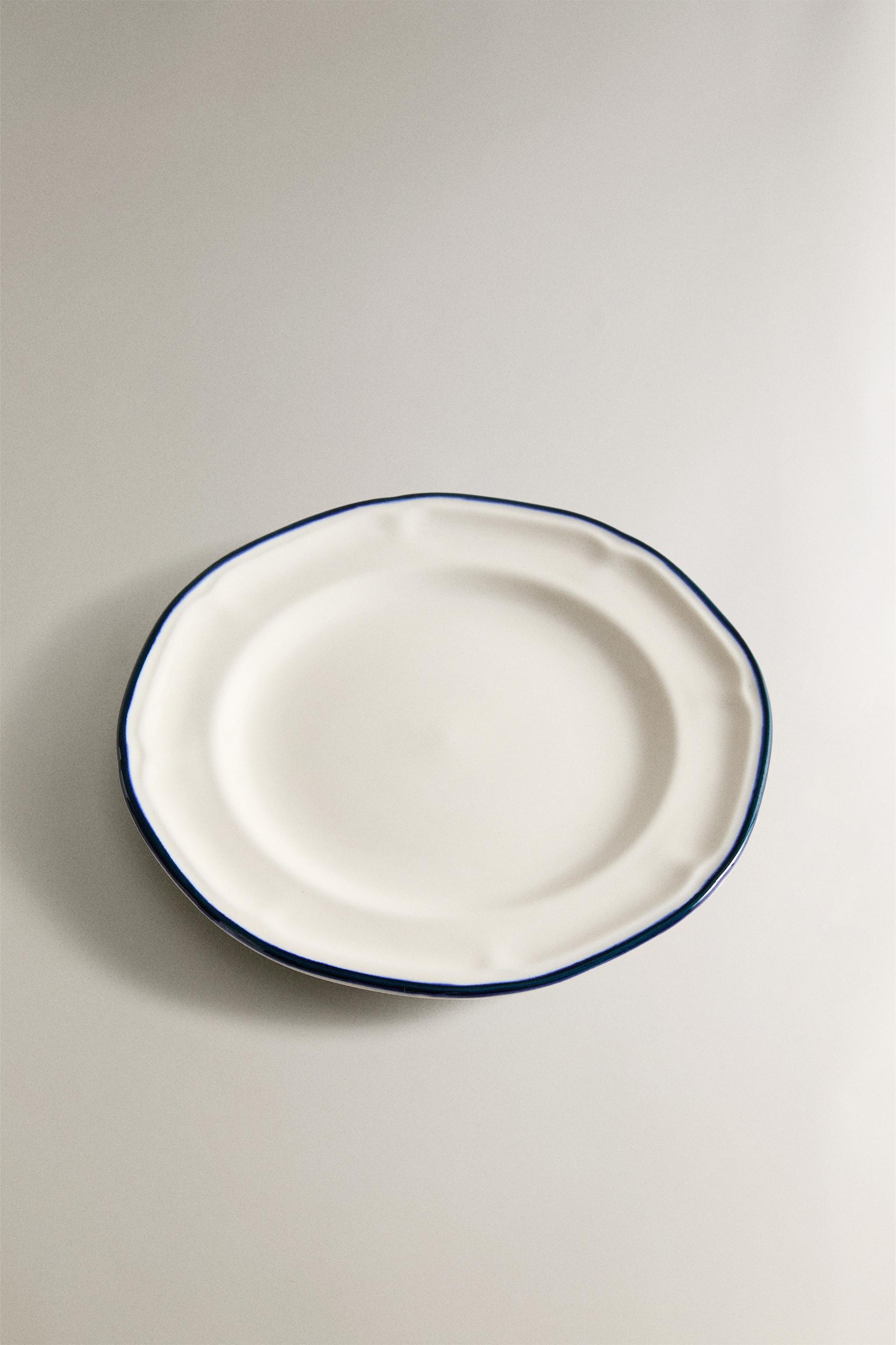 SIDE PLATE WITH CONTRAST RIM