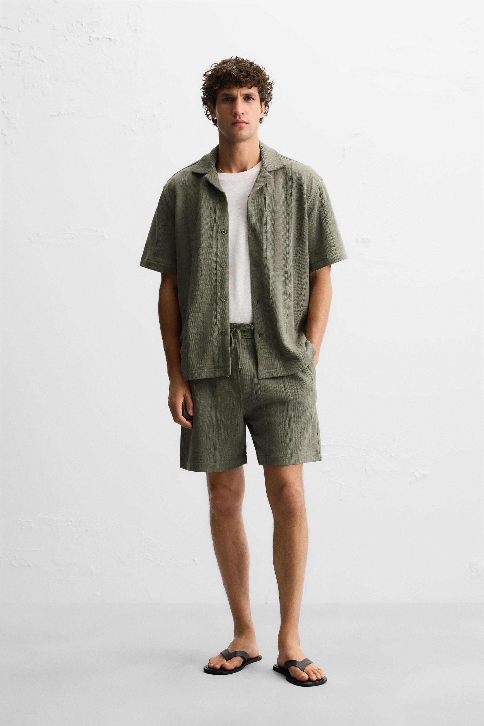 JACQUARD TEXTURED SHIRT