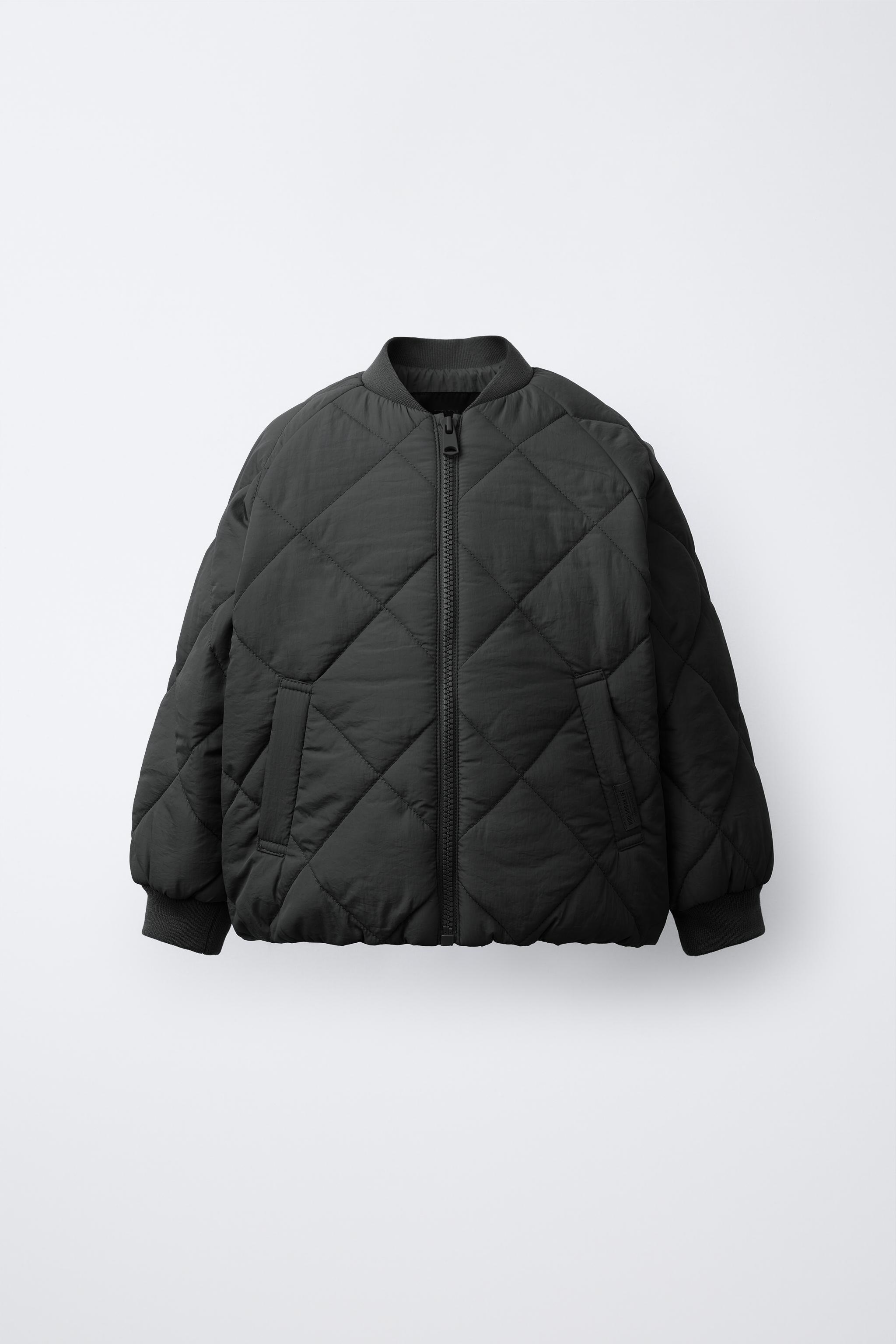 WATER REPELLENT PADDED BOMBER JACKET