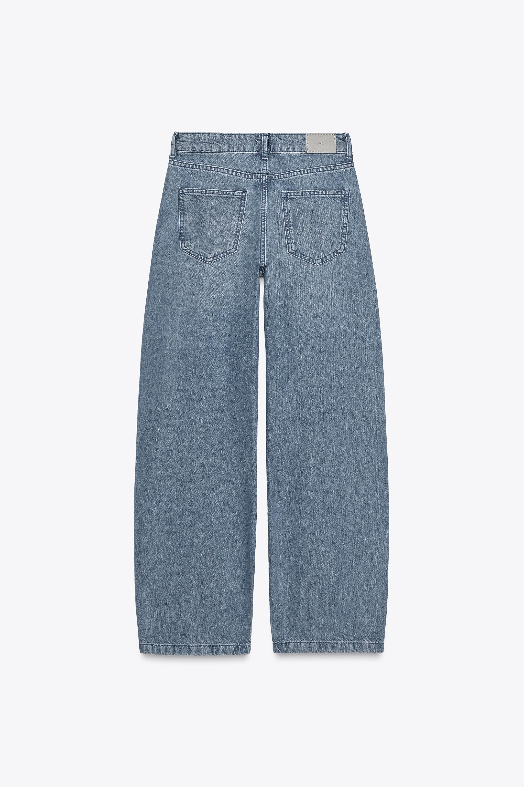 MID-RISE BAGGY JEANS