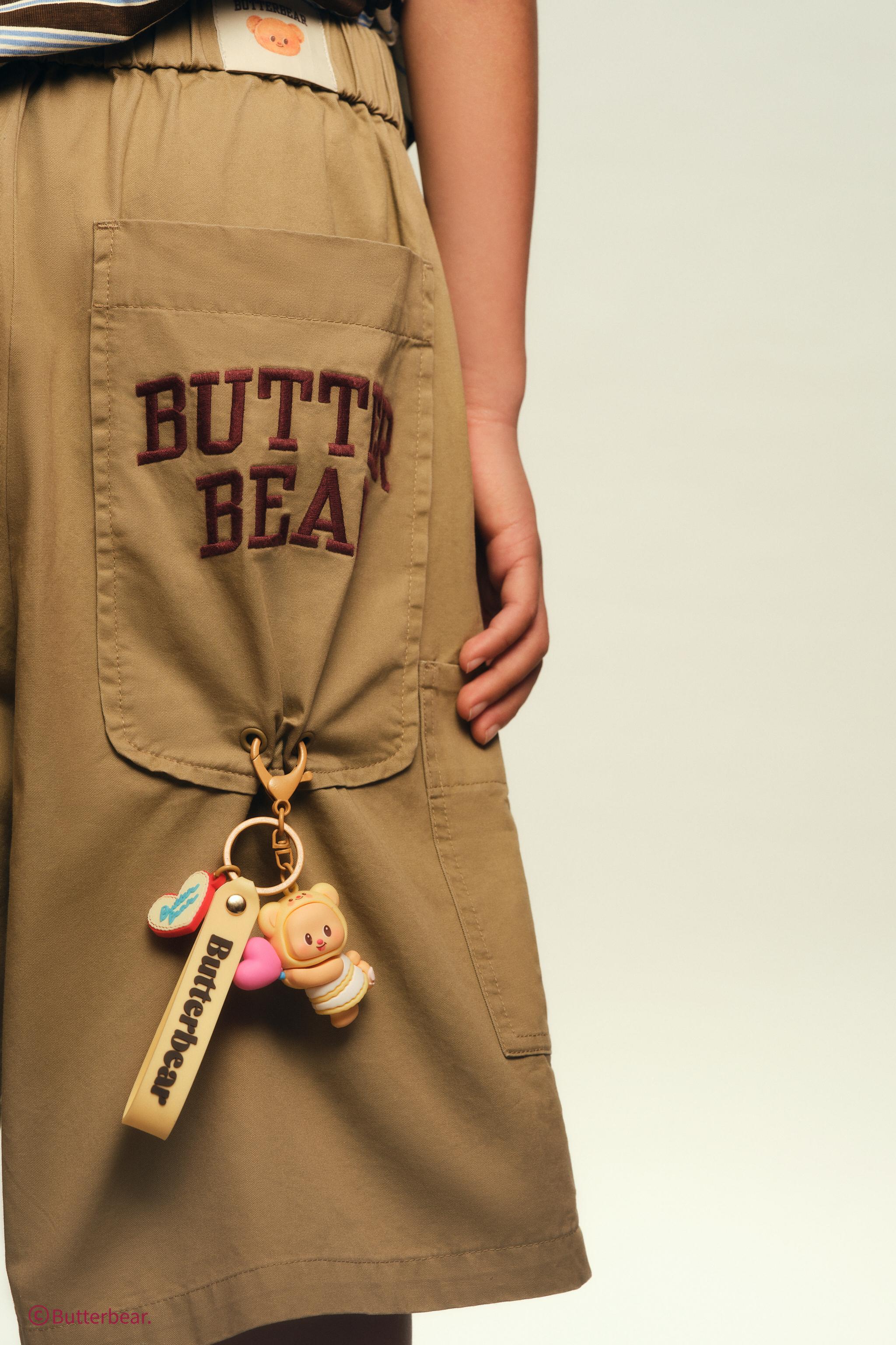 BUTTERBEAR © TEDDY BEAR KEYCHAIN