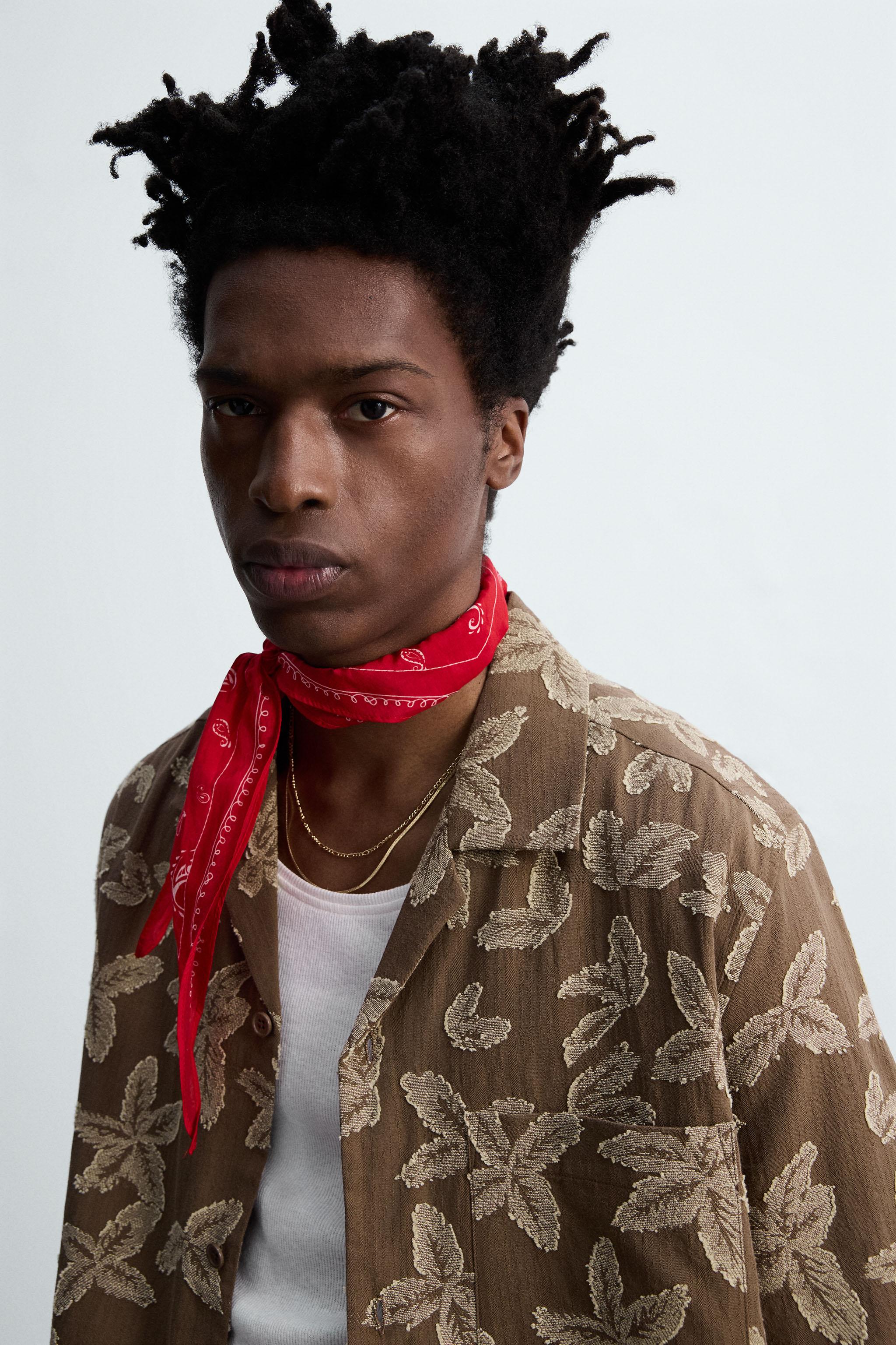 JACQUARD FLORAL SHIRT © OTIS KWAME KYE QUAICOE