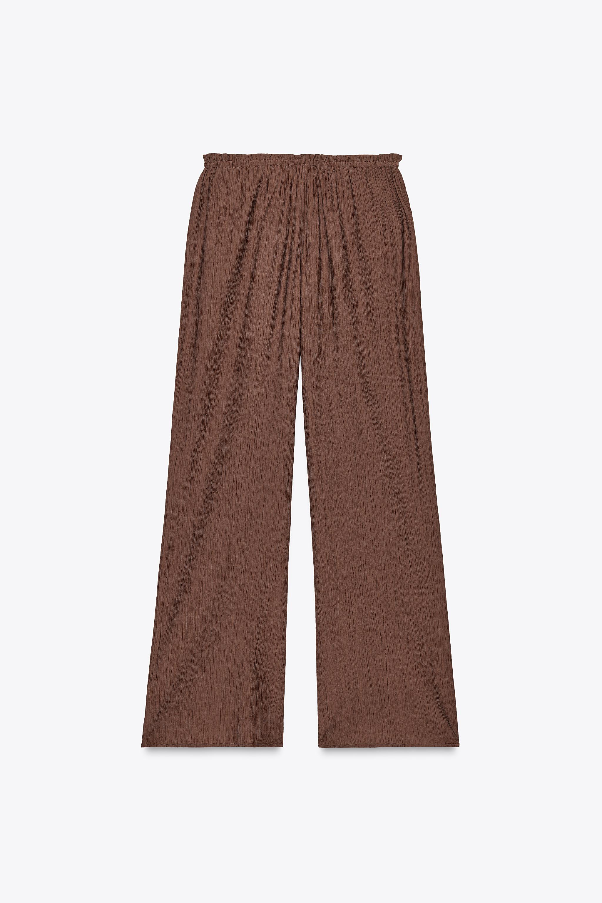 TEXTURED WEAVE PANTS