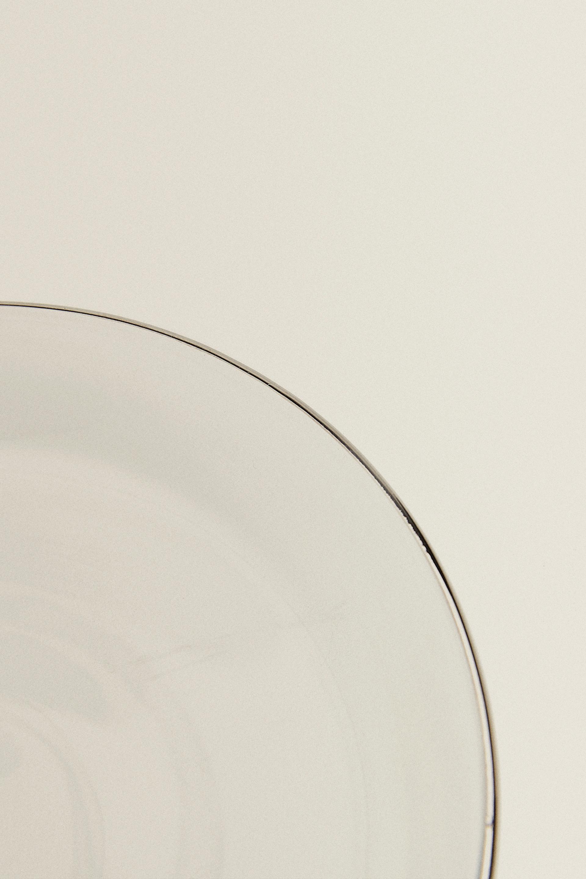 BOROSILICATE GLASS SIDE PLATE WITH RIM
