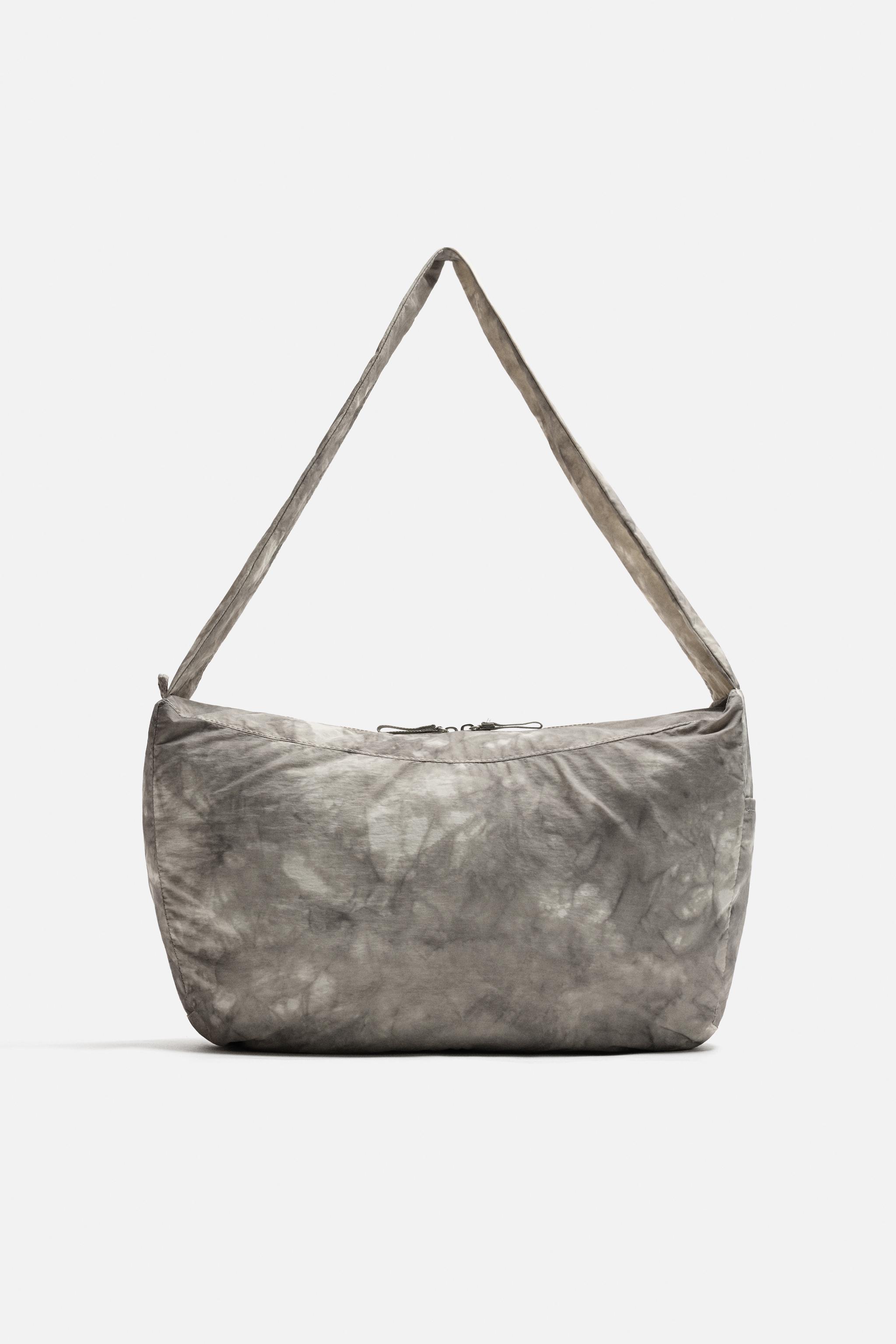 WORN EFFECT NYLON BAG