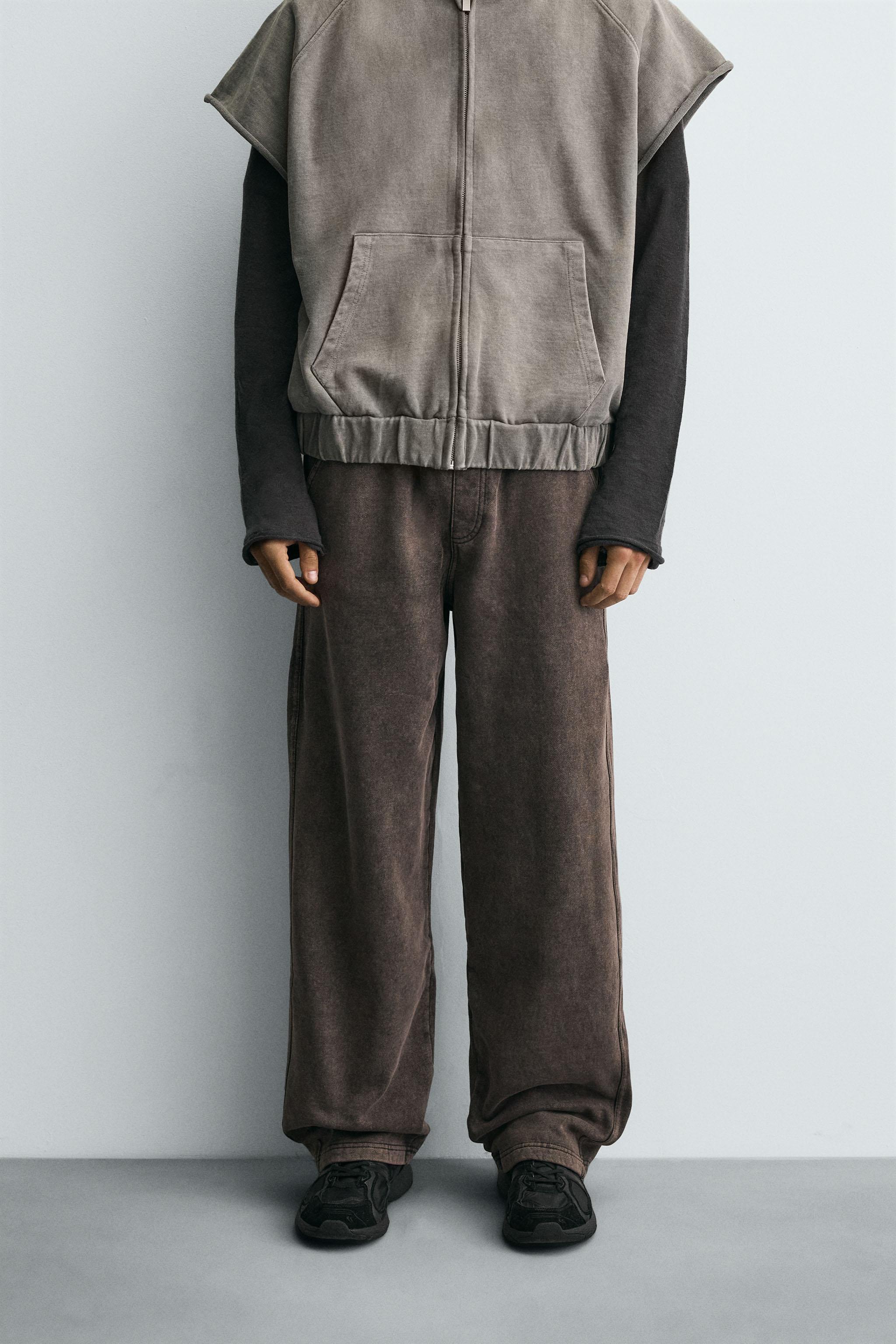 WASHED RELAXED FIT JOGGER PANTS