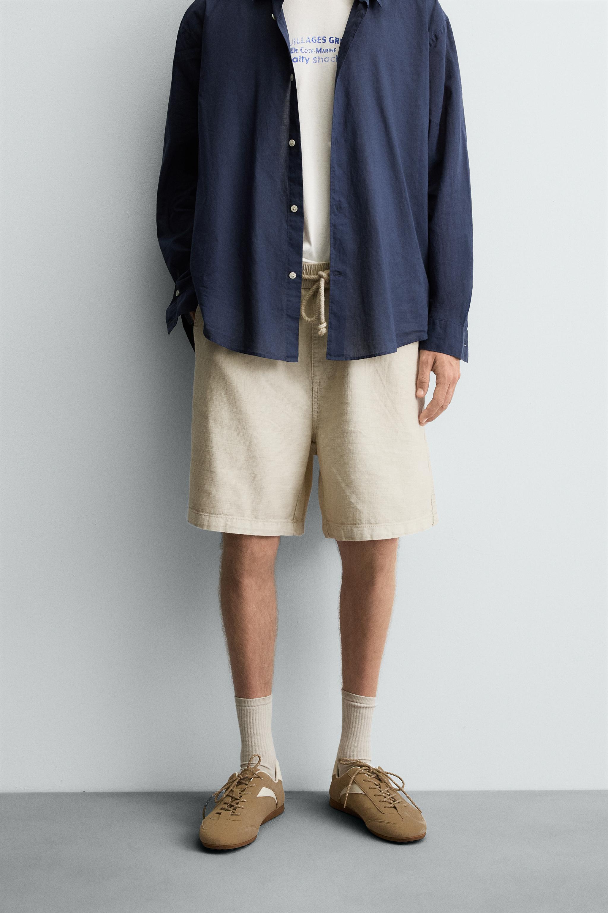 WASHED RELAXED FIT SHORTS