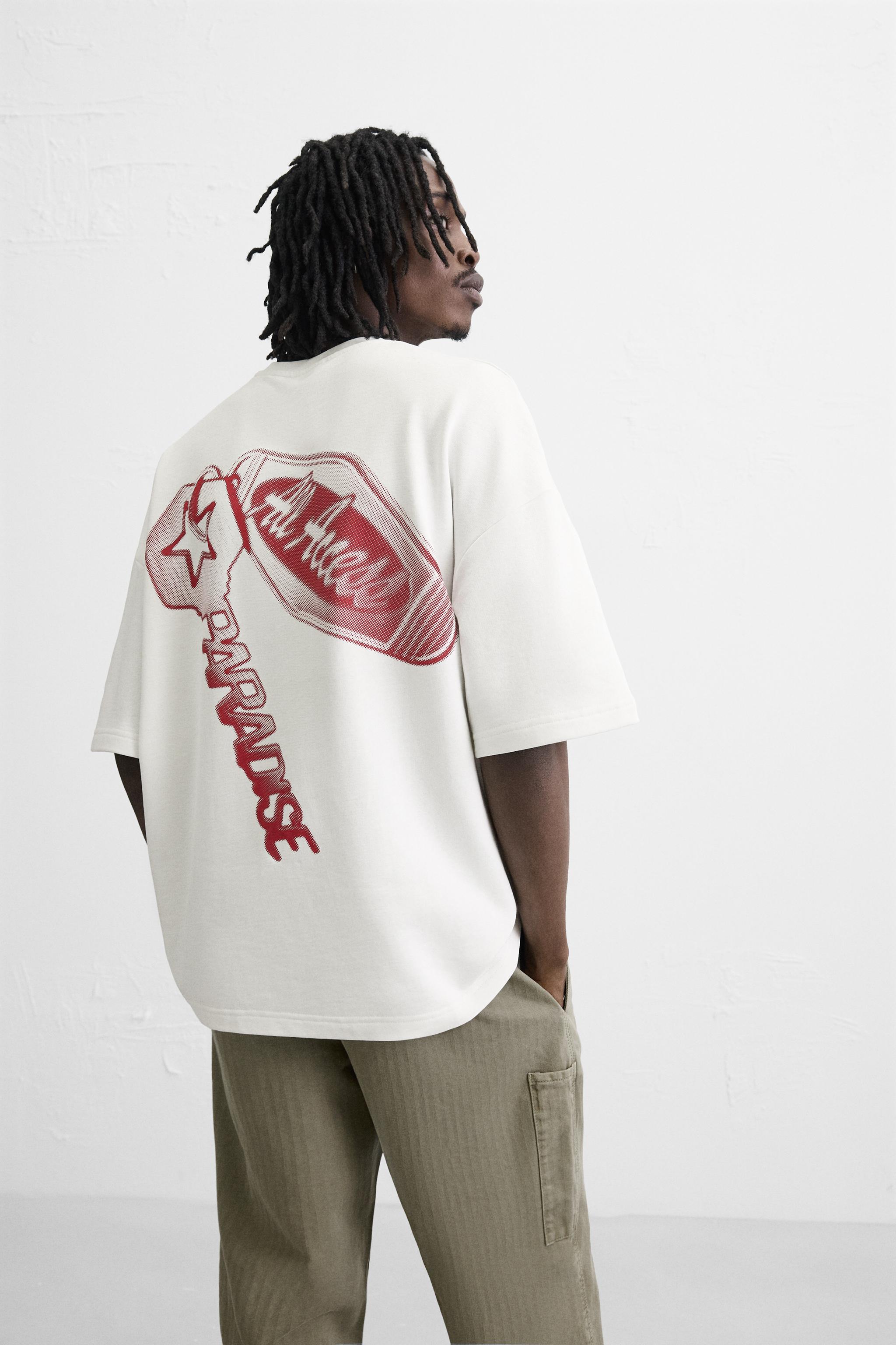 MIXED PRINT SWEATSHIRT