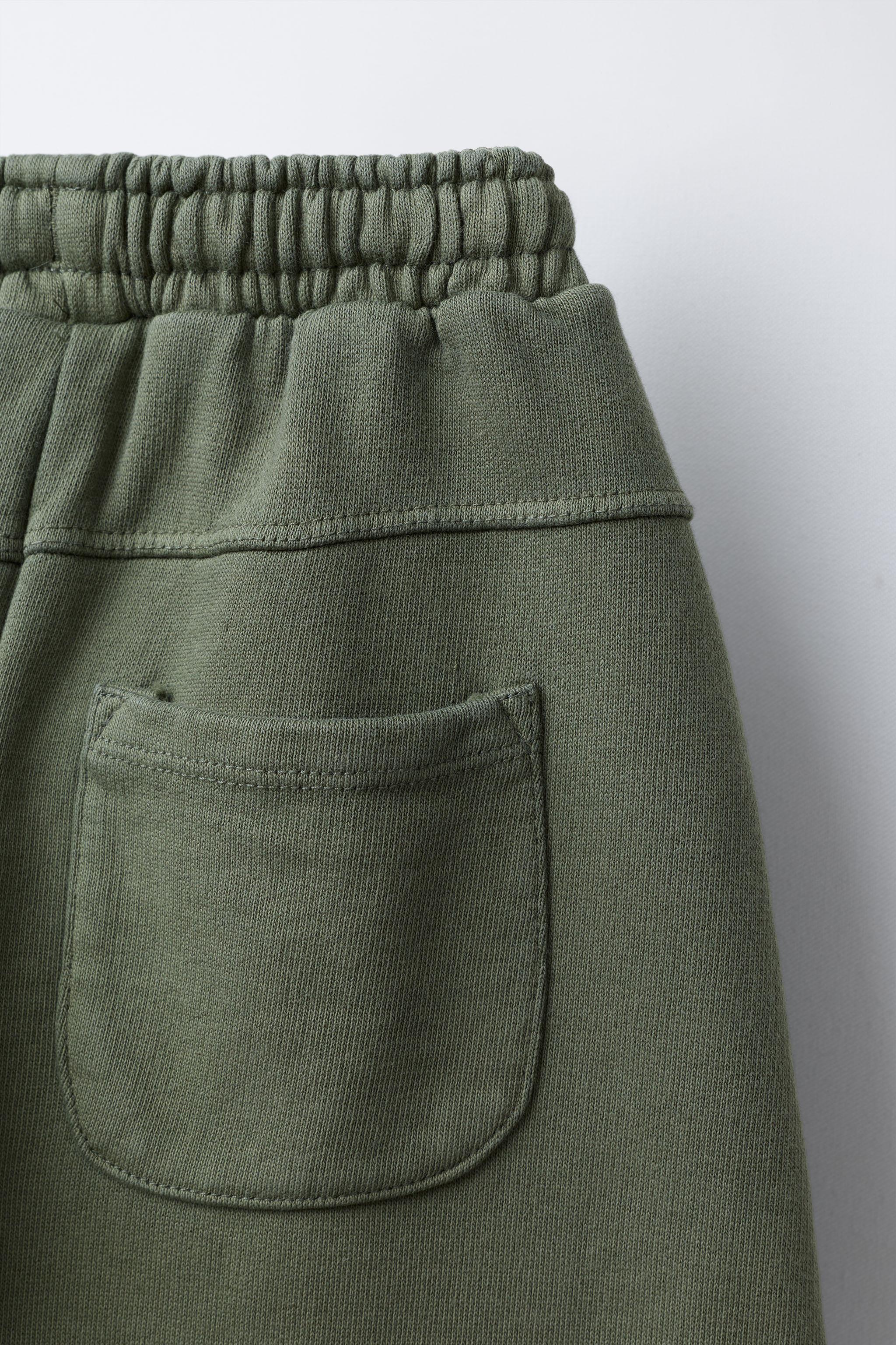 STRAIGHT LOGO PLUSH PANTS