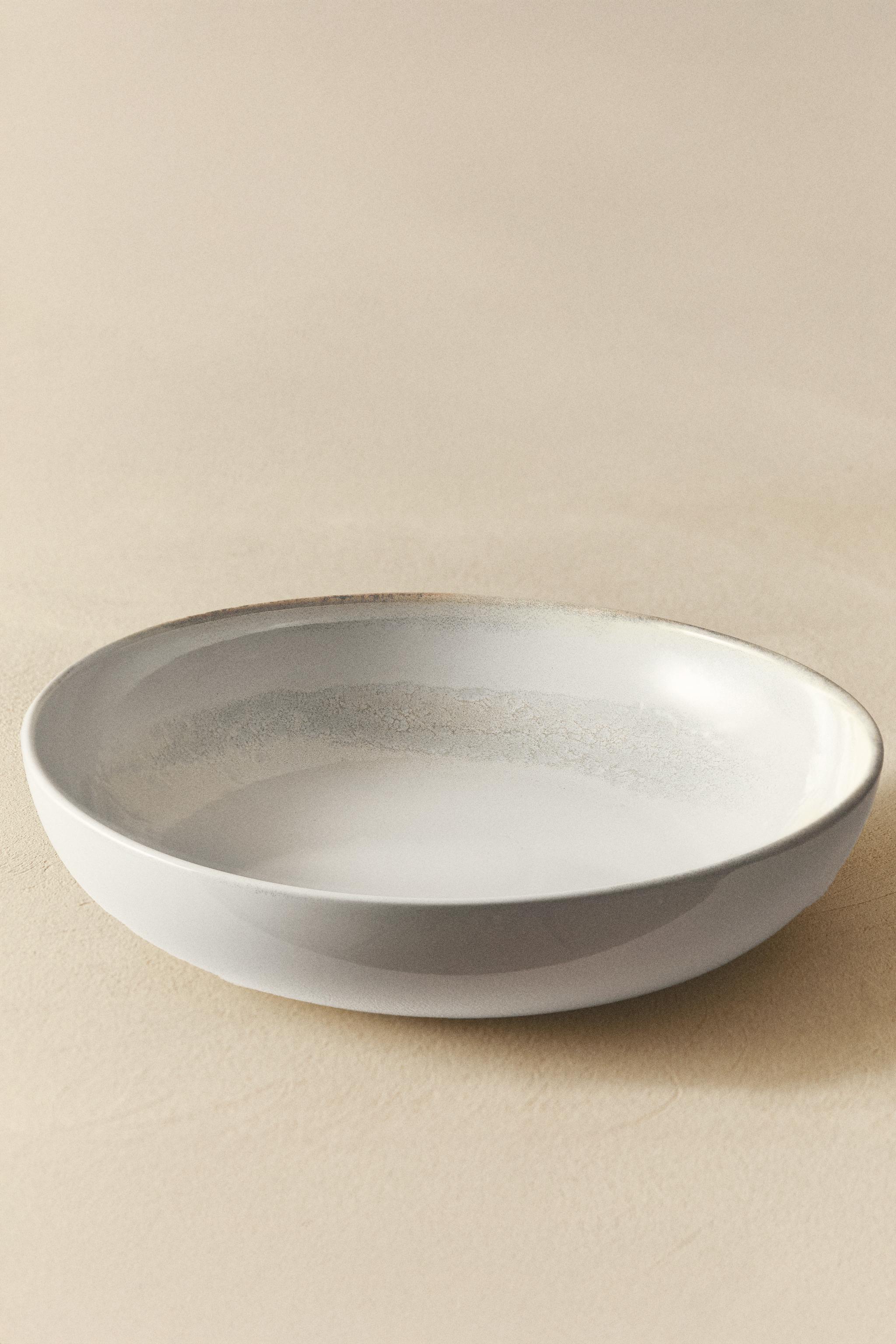 LARGE ECRU SALAD BOWL