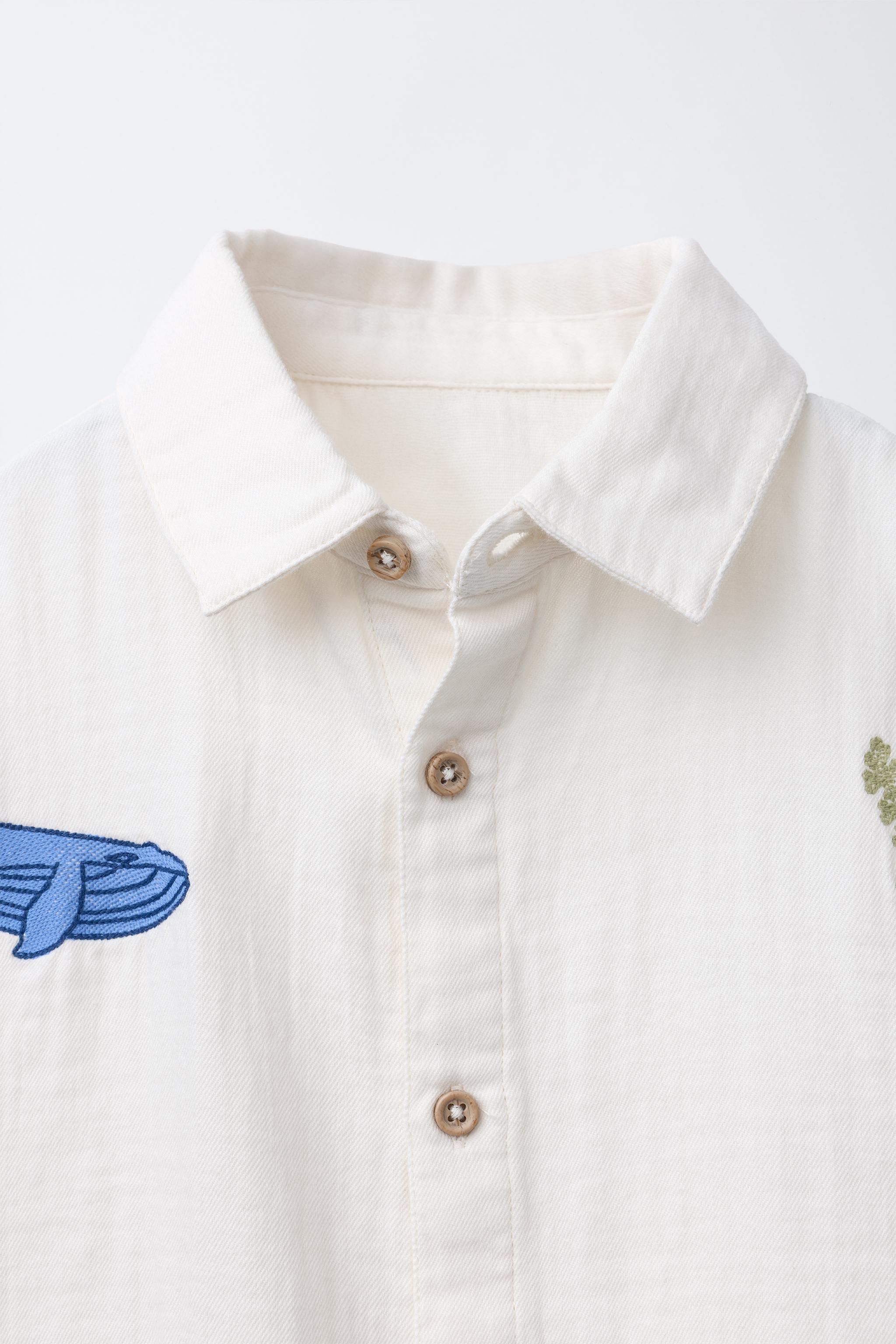 EMBROIDERED SHIRT