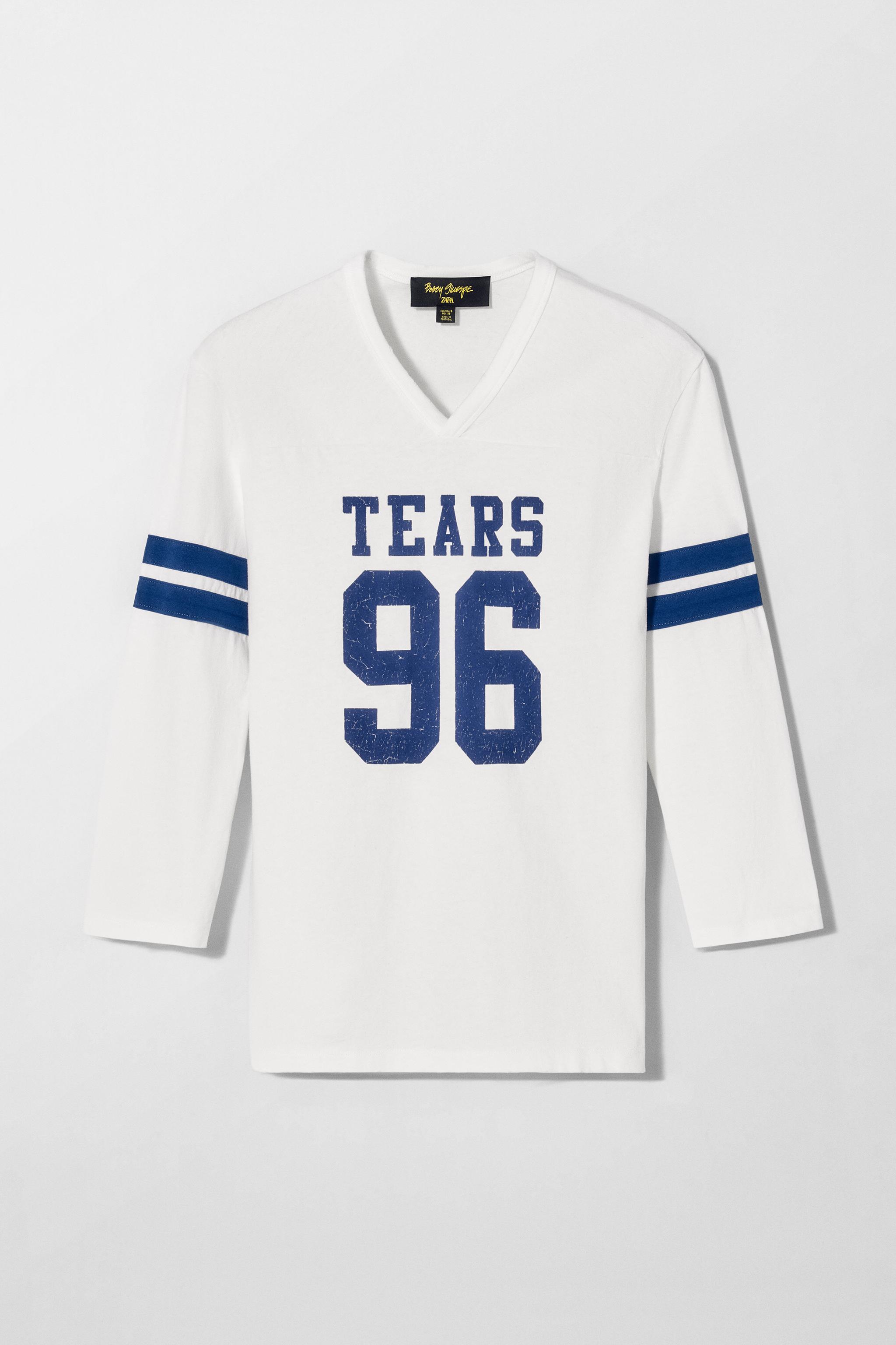 NUMBER T-SHIRT BOBBY GILLESPIE X ZARA